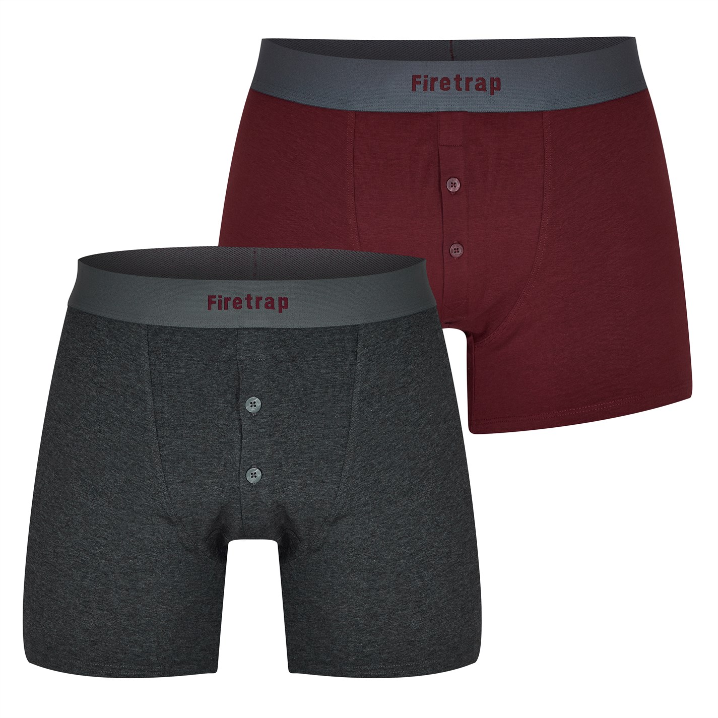 Boxerky Firetrap Grey 4374518