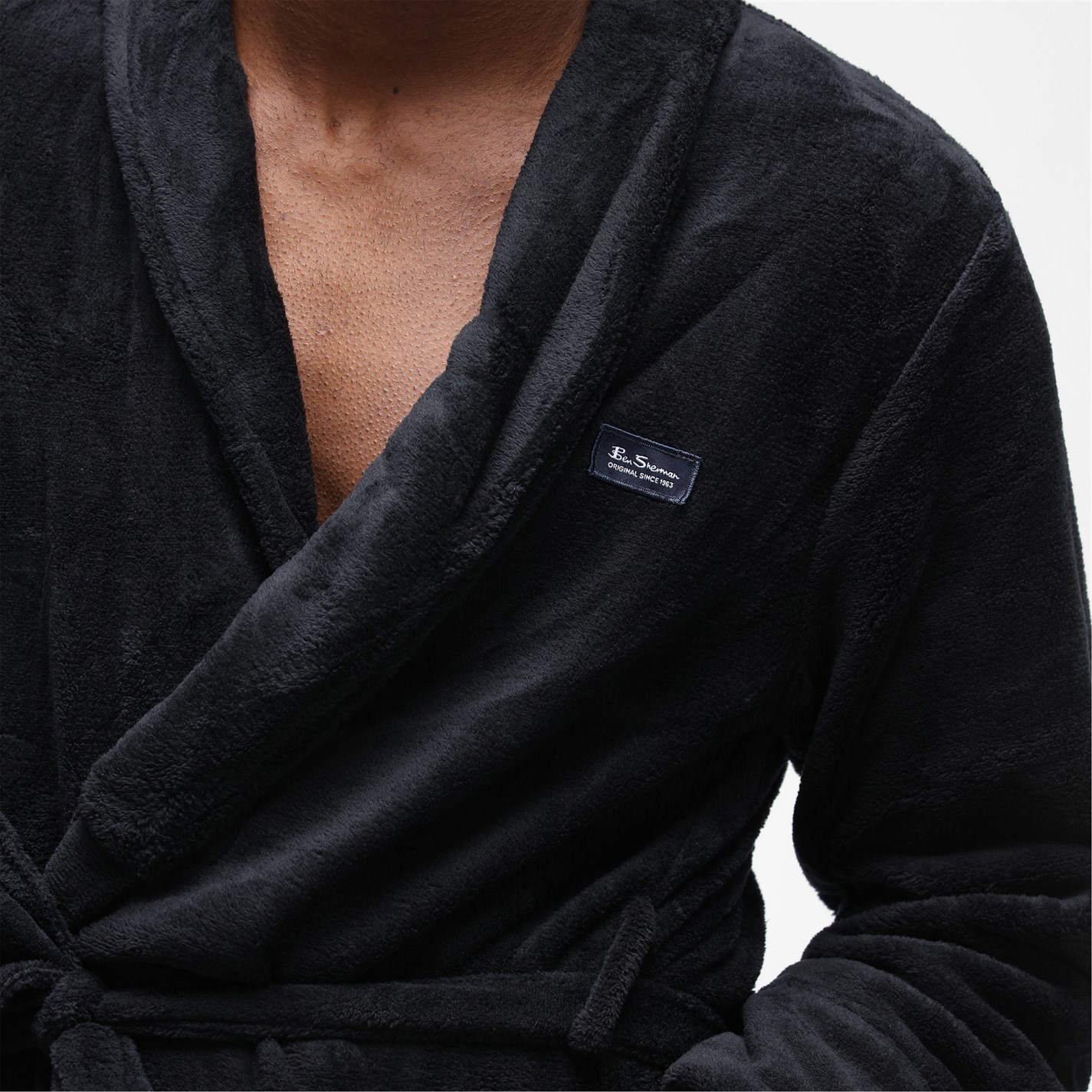 Ben Sherman Randol Fleece Robe - 3