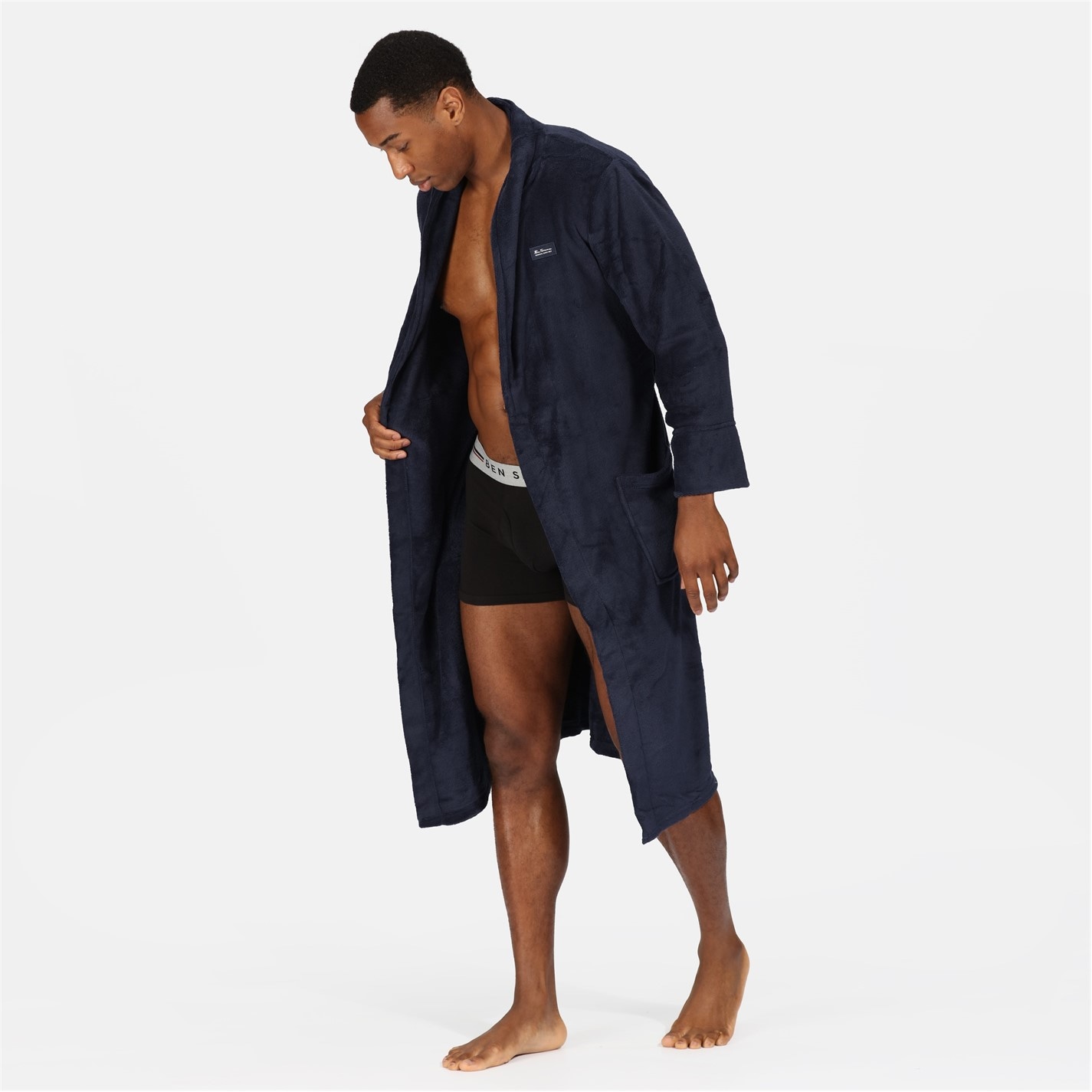 Ben Sherman Randol Fleece Robe - 3