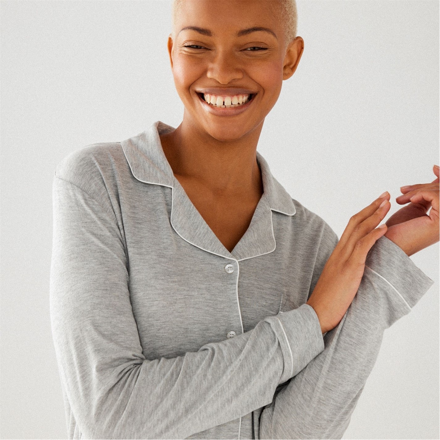 Chelsea Peers Modal Button Up Pyjama Set - 4