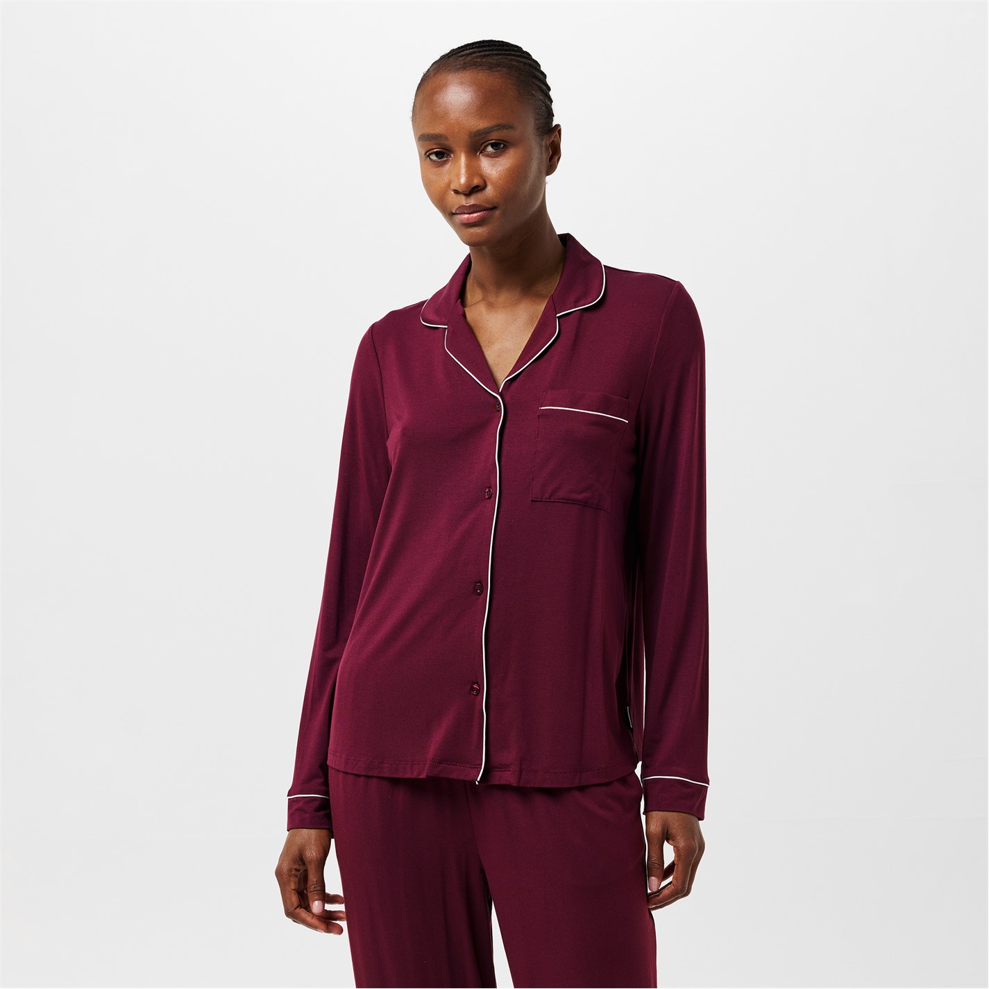 Chelsea Peers Modal Button Up Pyjama Set - 3