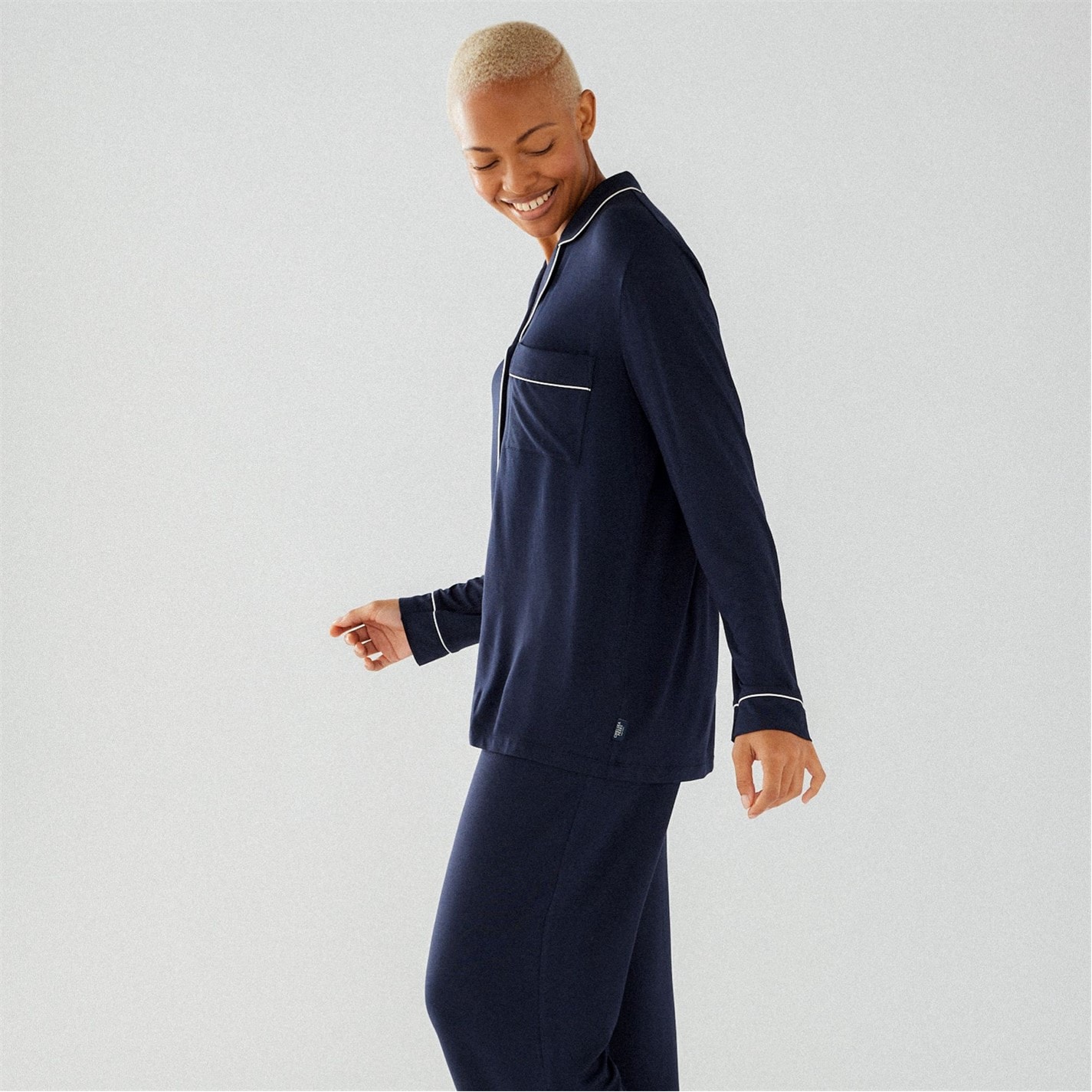 Chelsea Peers Modal Button Up Pyjama Set - 3