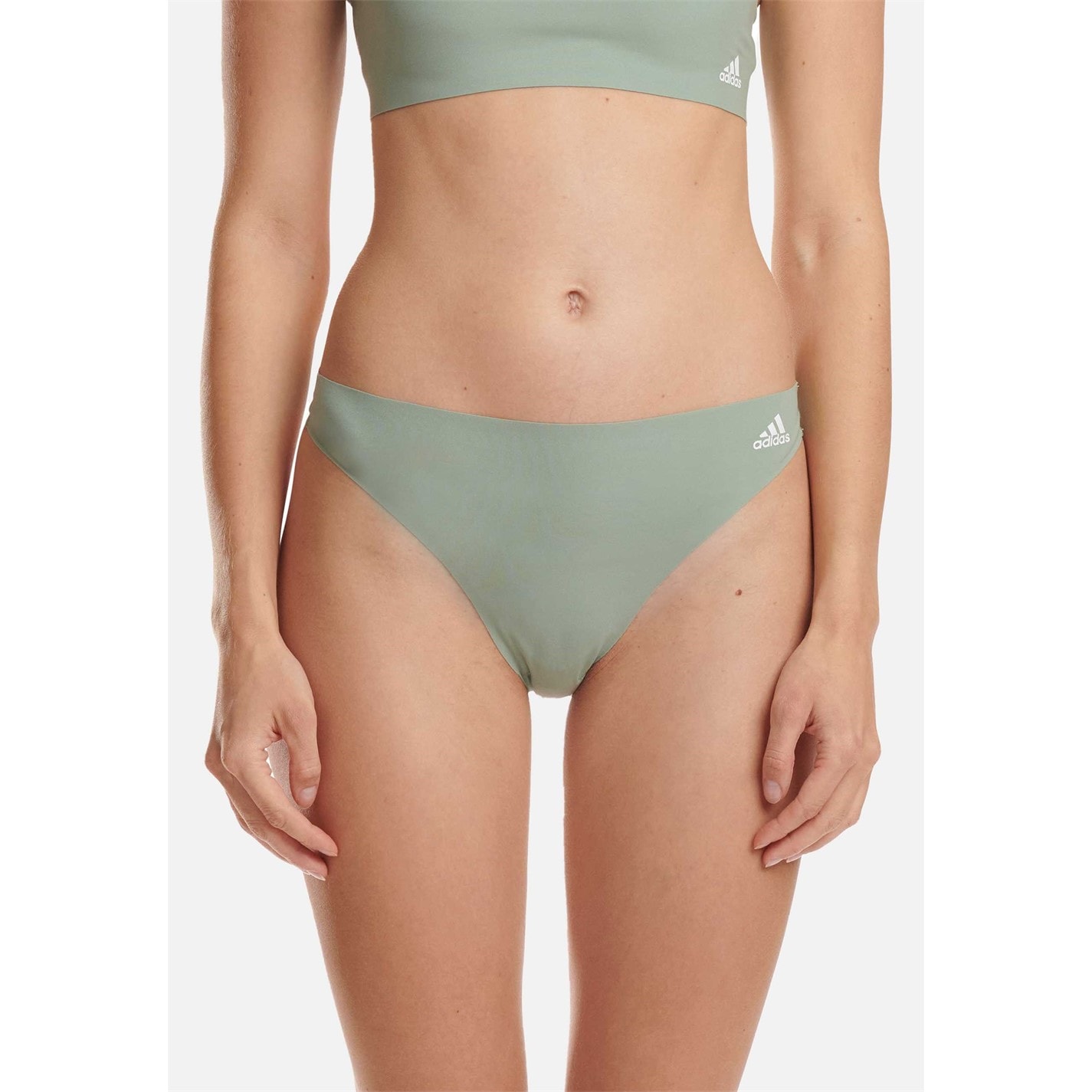 adidas Logo Thong Womens - 2