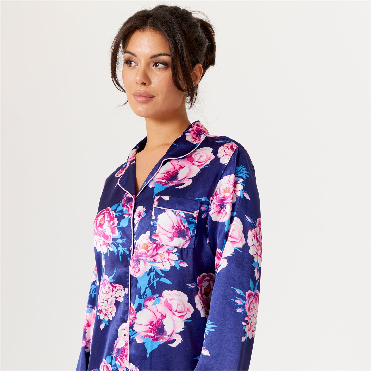 Be You Satin Floral Pyjama - 5