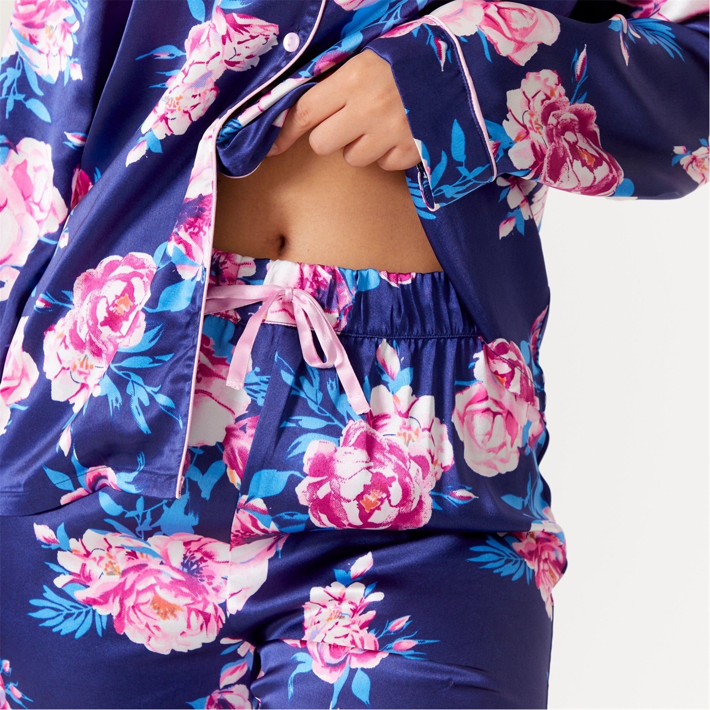 Be You Satin Floral Pyjama - 6