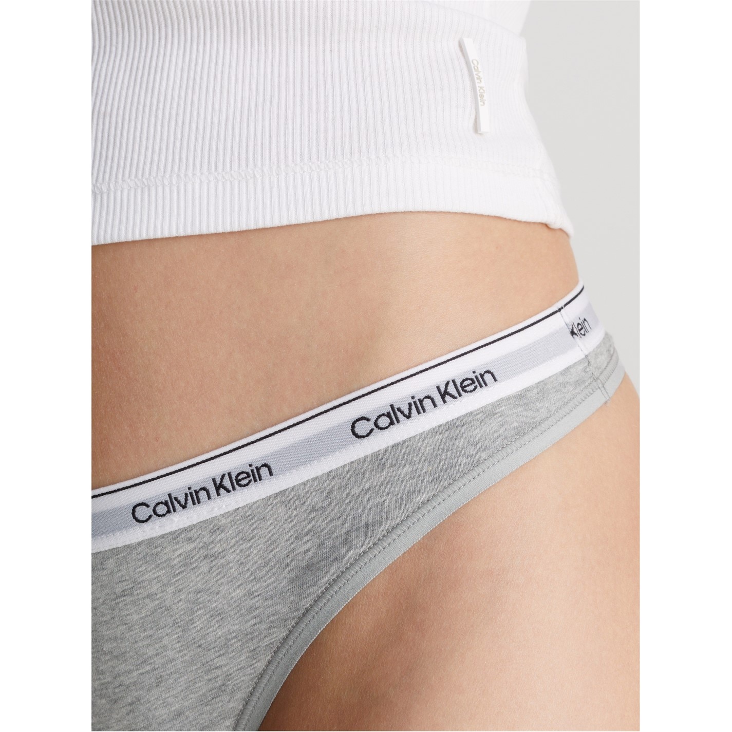 Calvin Klein Logo Thong - 3