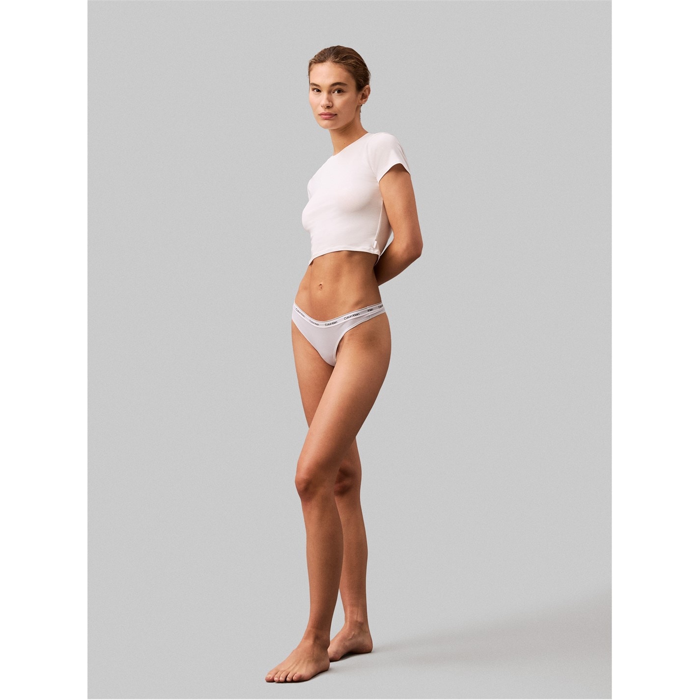 Calvin Klein Logo Thong - 4