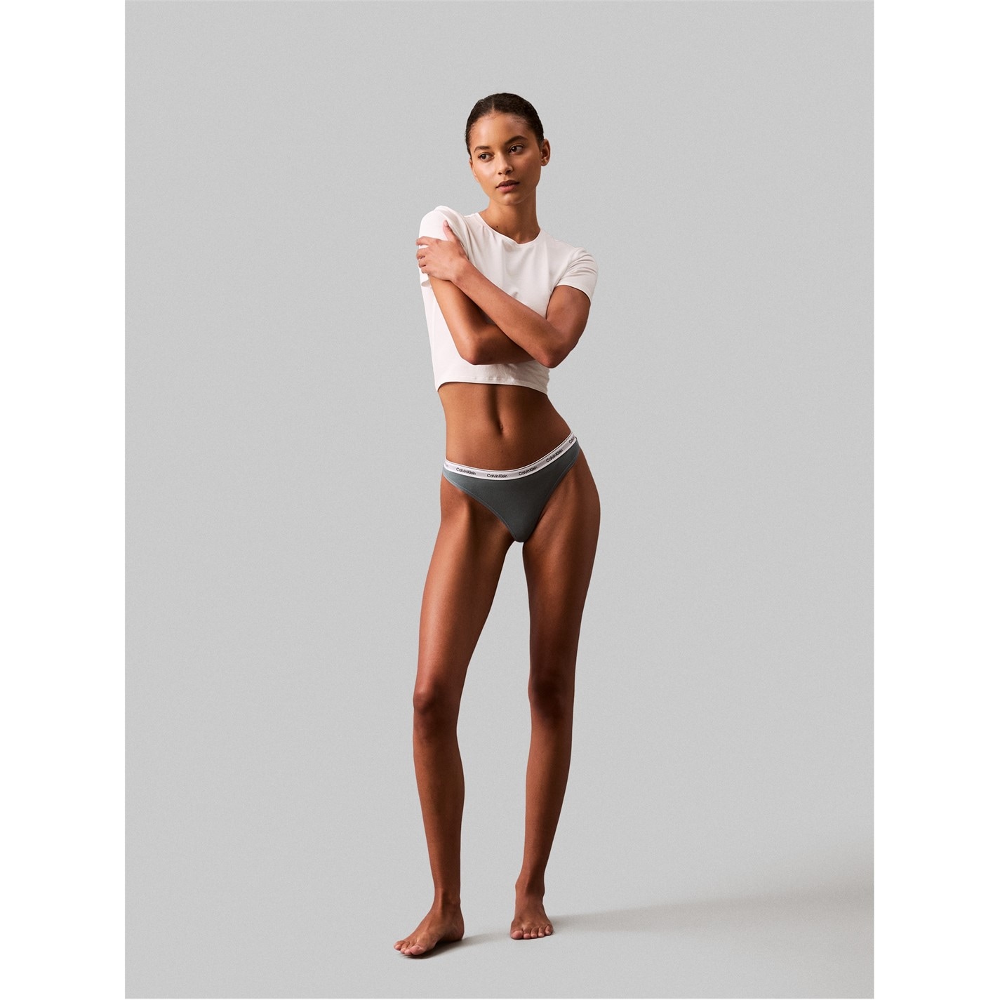 Calvin Klein Logo Thong - 5