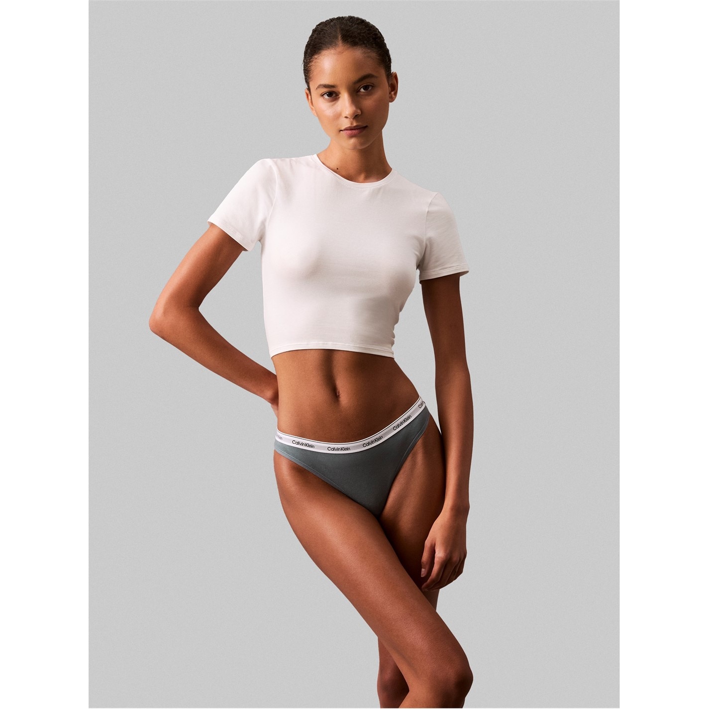 Calvin Klein Logo Thong - 6