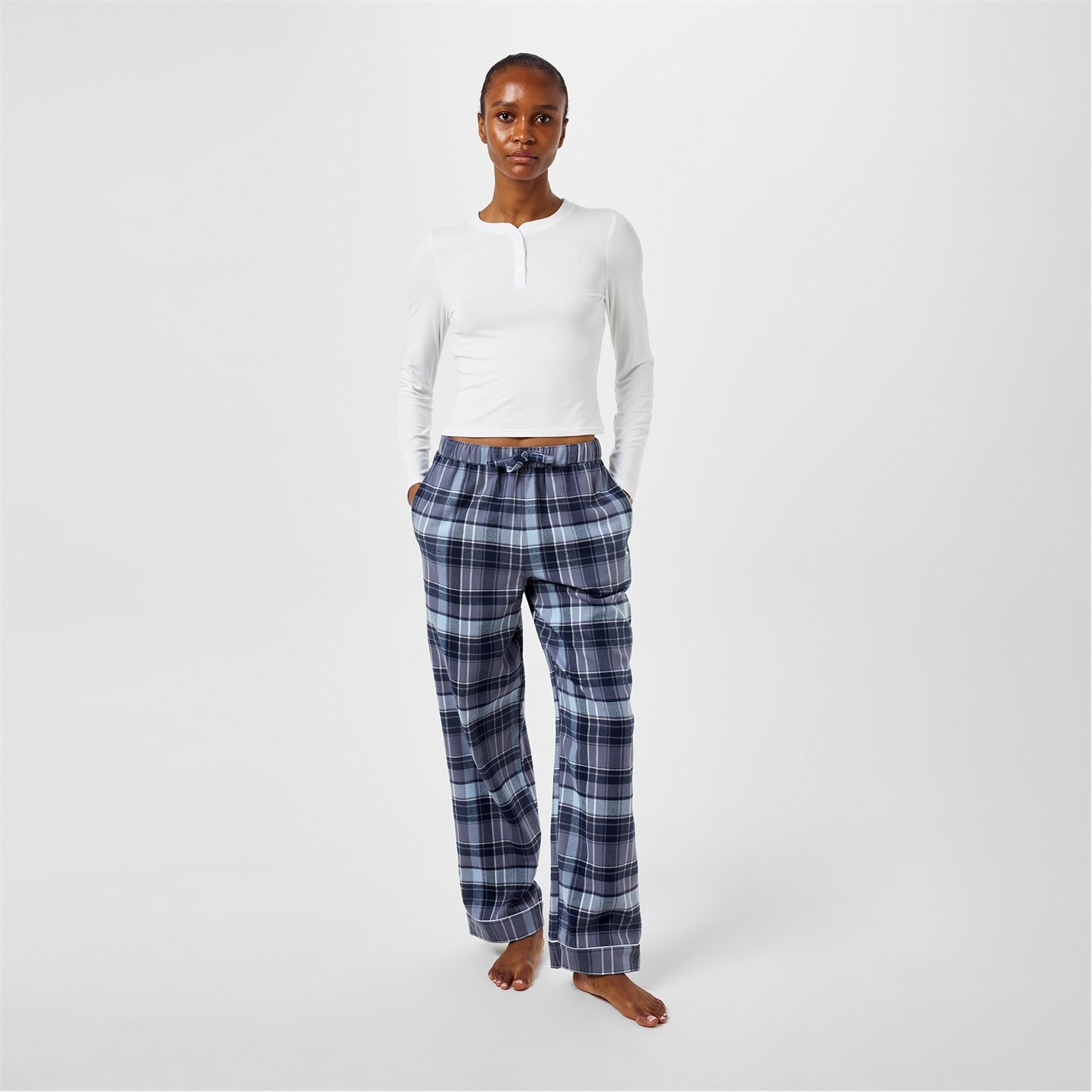 Jack Wills Flnnl Sleep Trsr Ld44 - 4
