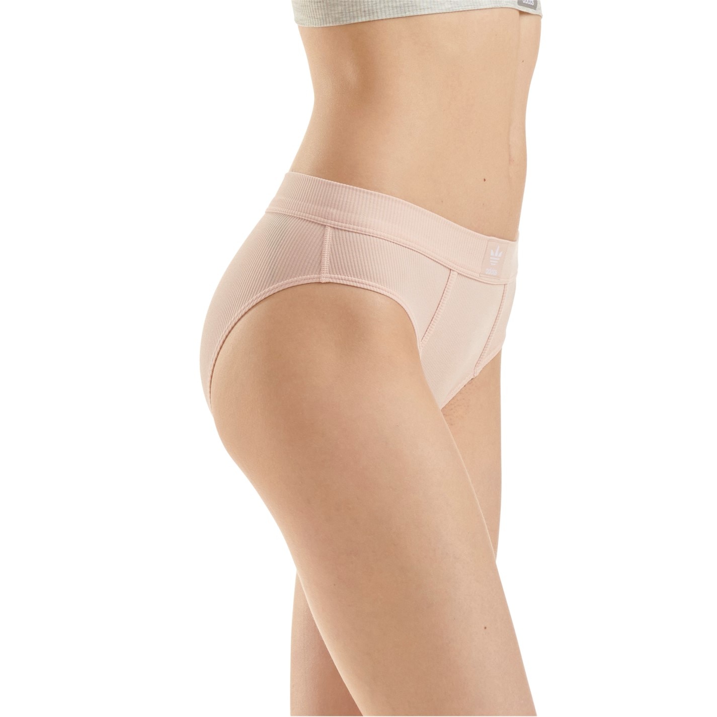ADIDAS ORIGINALS Adidas Originals 2x2 Rib High-Waist Brief - 3