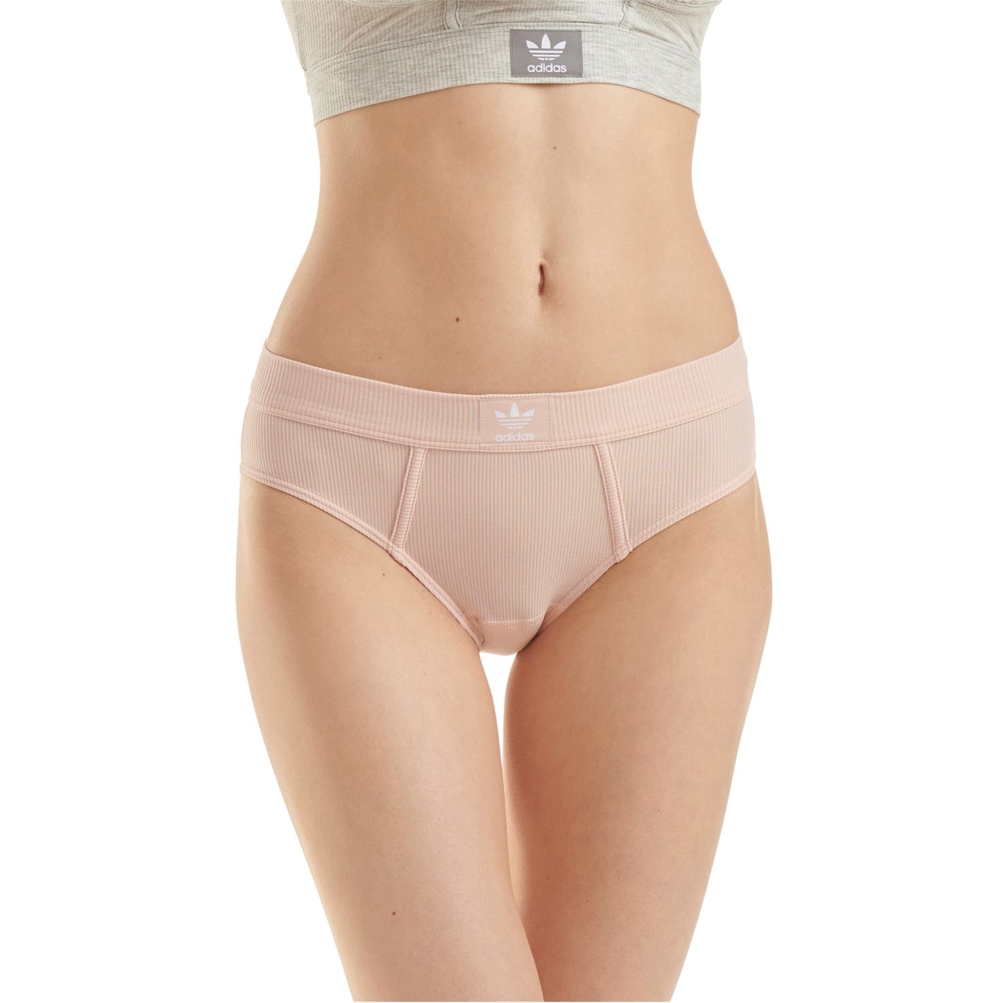 ADIDAS ORIGINALS Adidas Originals 2x2 Rib High-Waist Brief - 5