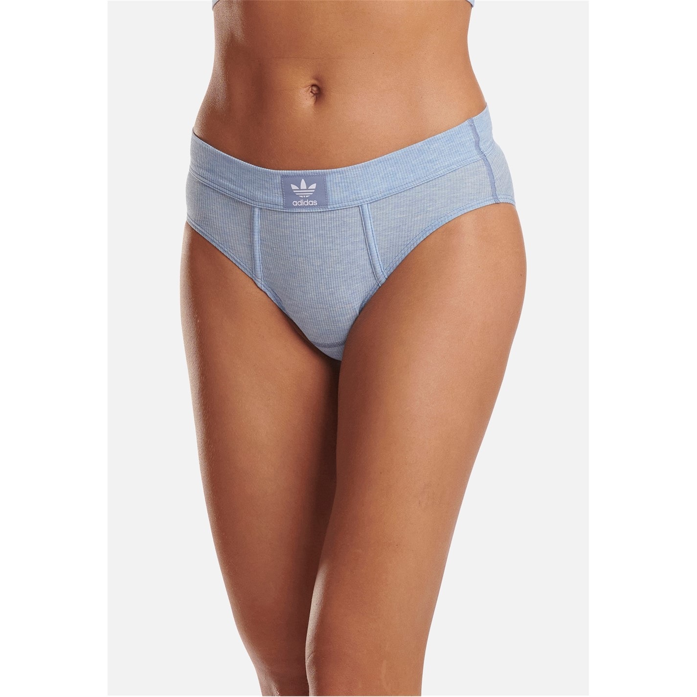 ADIDAS ORIGINALS Adidas Originals 2x2 Rib High-Waist Brief - 3