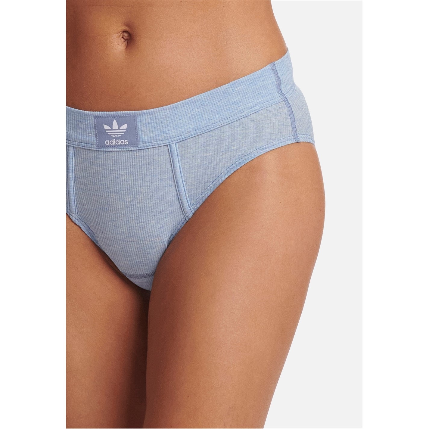 ADIDAS ORIGINALS Adidas Originals 2x2 Rib High-Waist Brief - 4