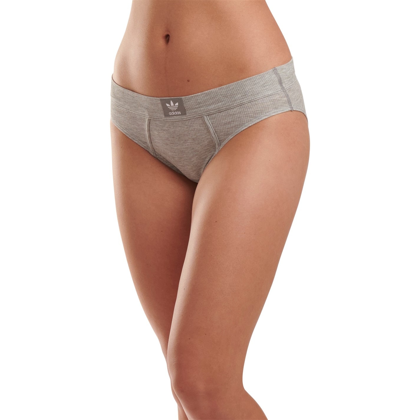 ADIDAS ORIGINALS Adidas Originals 2x2 Rib High-Waist Brief - 2