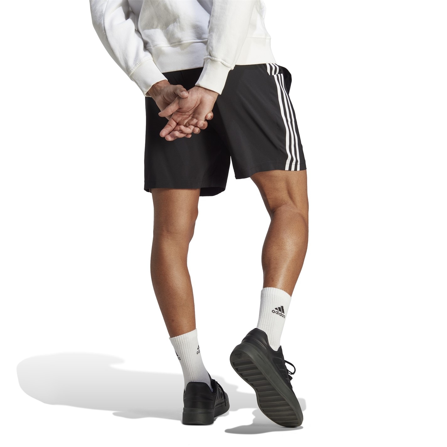 adidas 3-Stripes Shorts Mens - 4