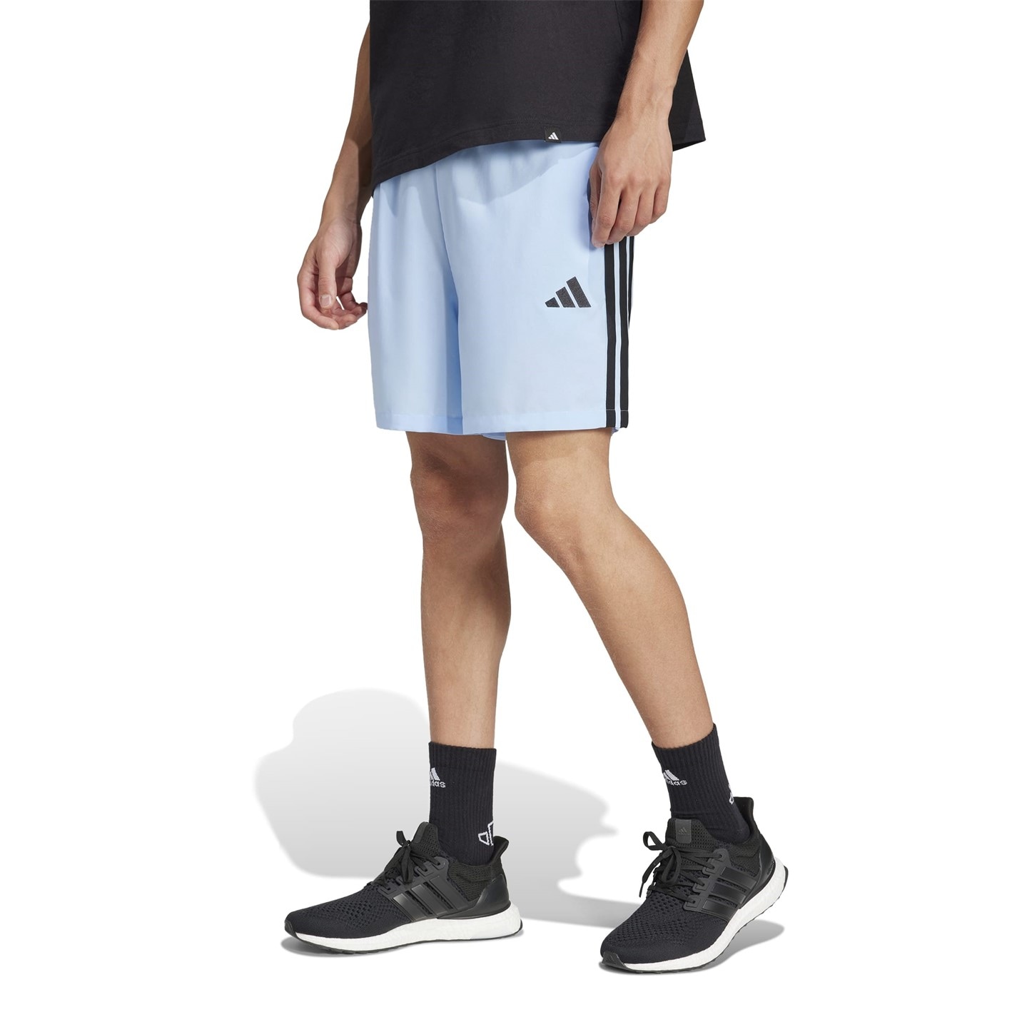 adidas Essentials 3-Stripes Shorts Mens - 2
