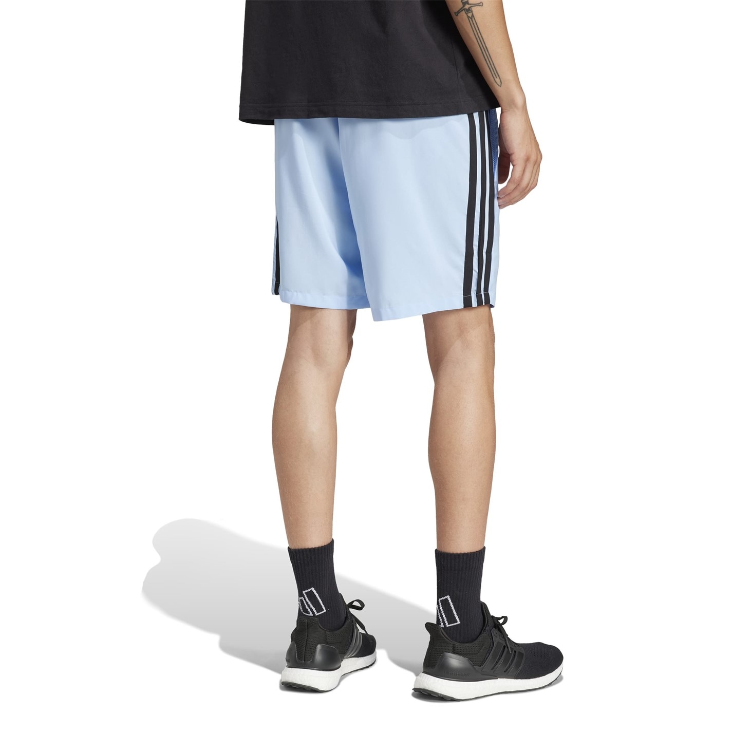 adidas Essentials 3-Stripes Shorts Mens - 3