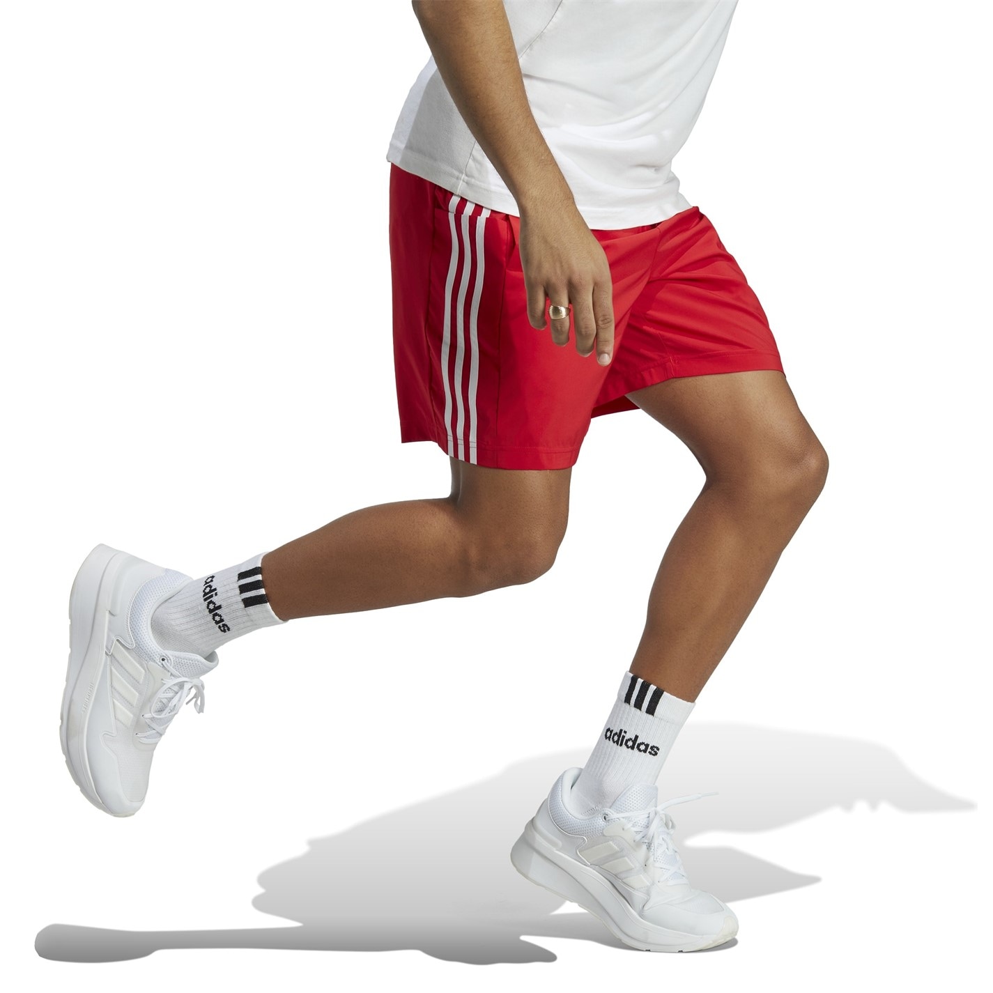 adidas 3-Stripes Shorts Mens - 4