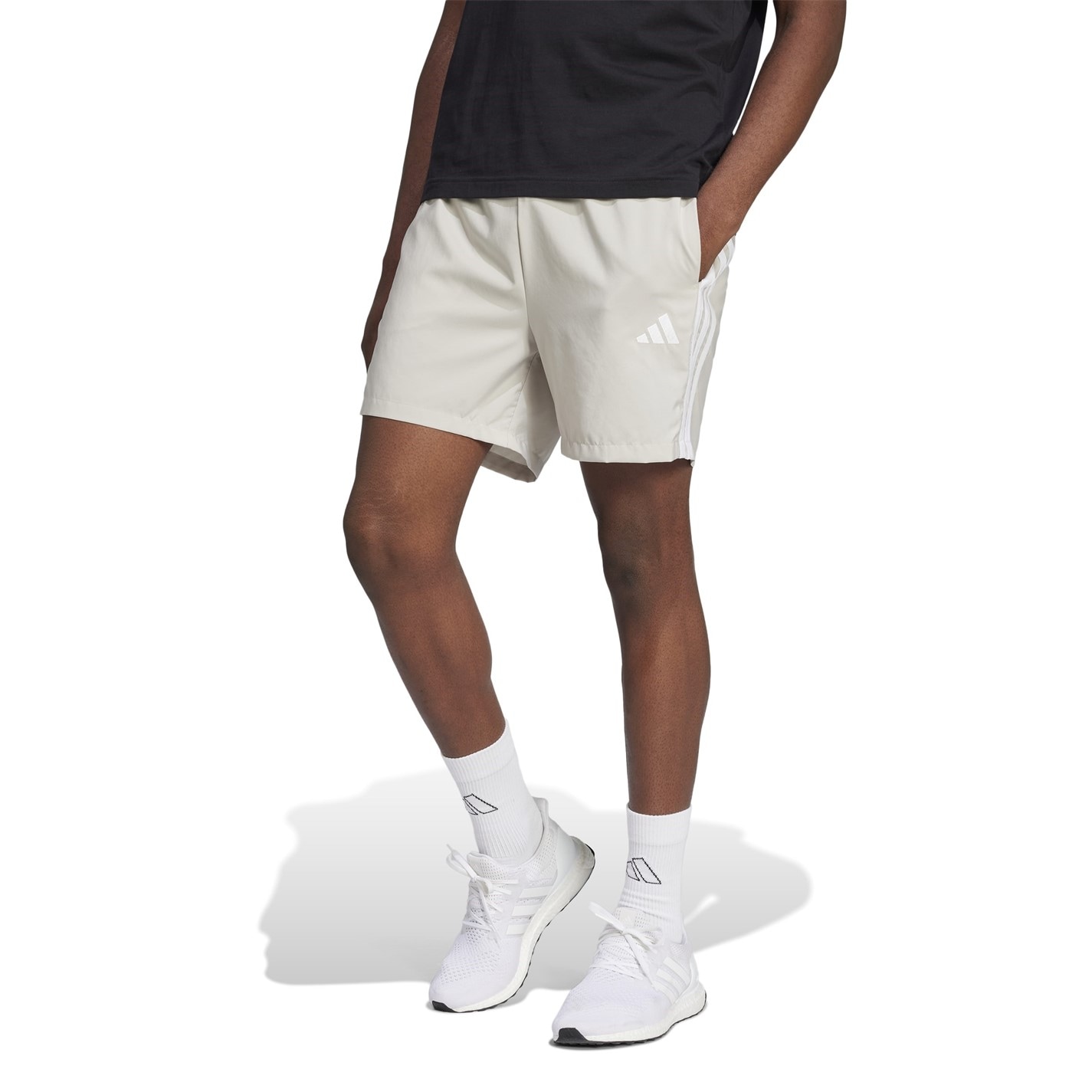 adidas Essentials 3-Stripes Shorts Mens - 2