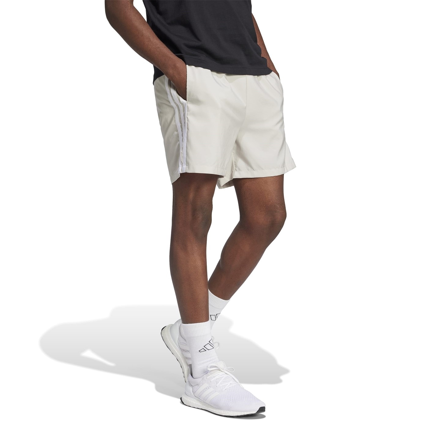 adidas Essentials 3-Stripes Shorts Mens - 4