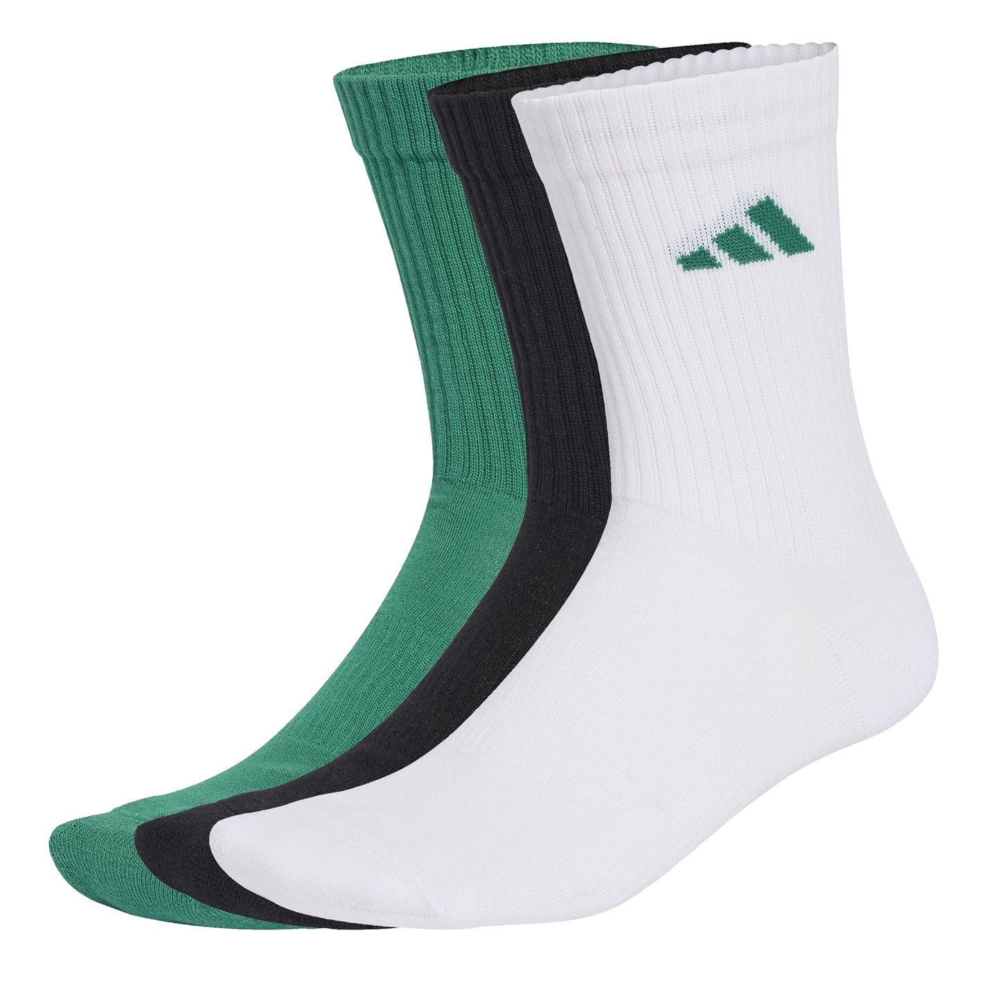 adidas 3-Pack Crew Socks Adults - 2