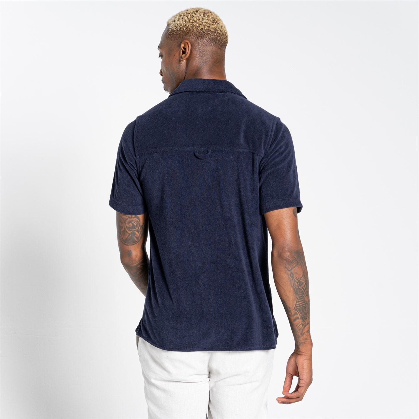 Košeľa Craghoppers Blue Navy 6404686 Men's Crag Cholla Short-Sleeve Shirt - 2