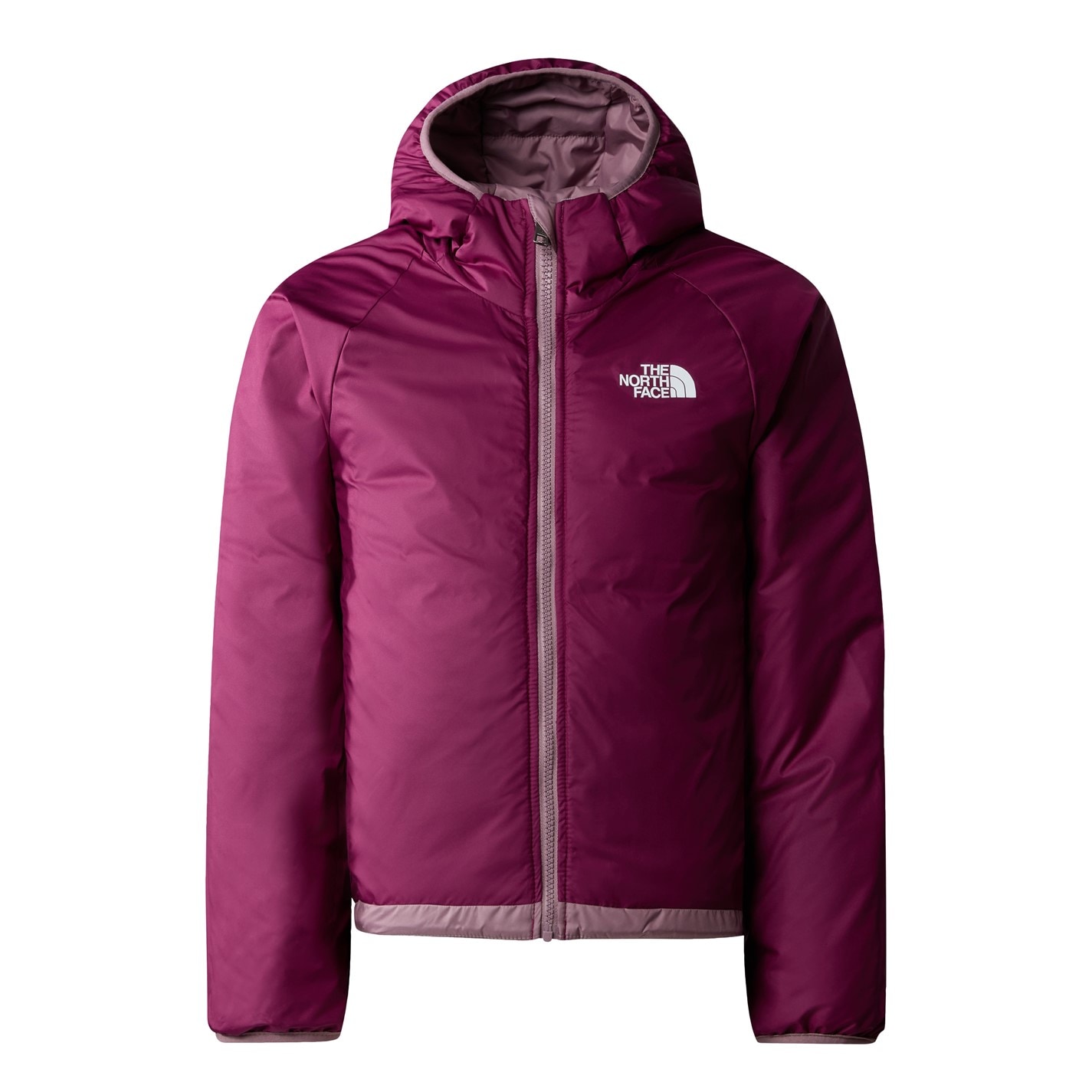 The North Face Purple 5703101 Kids' Perrito Water-Repellent Insulated Puffer Jacket - 3