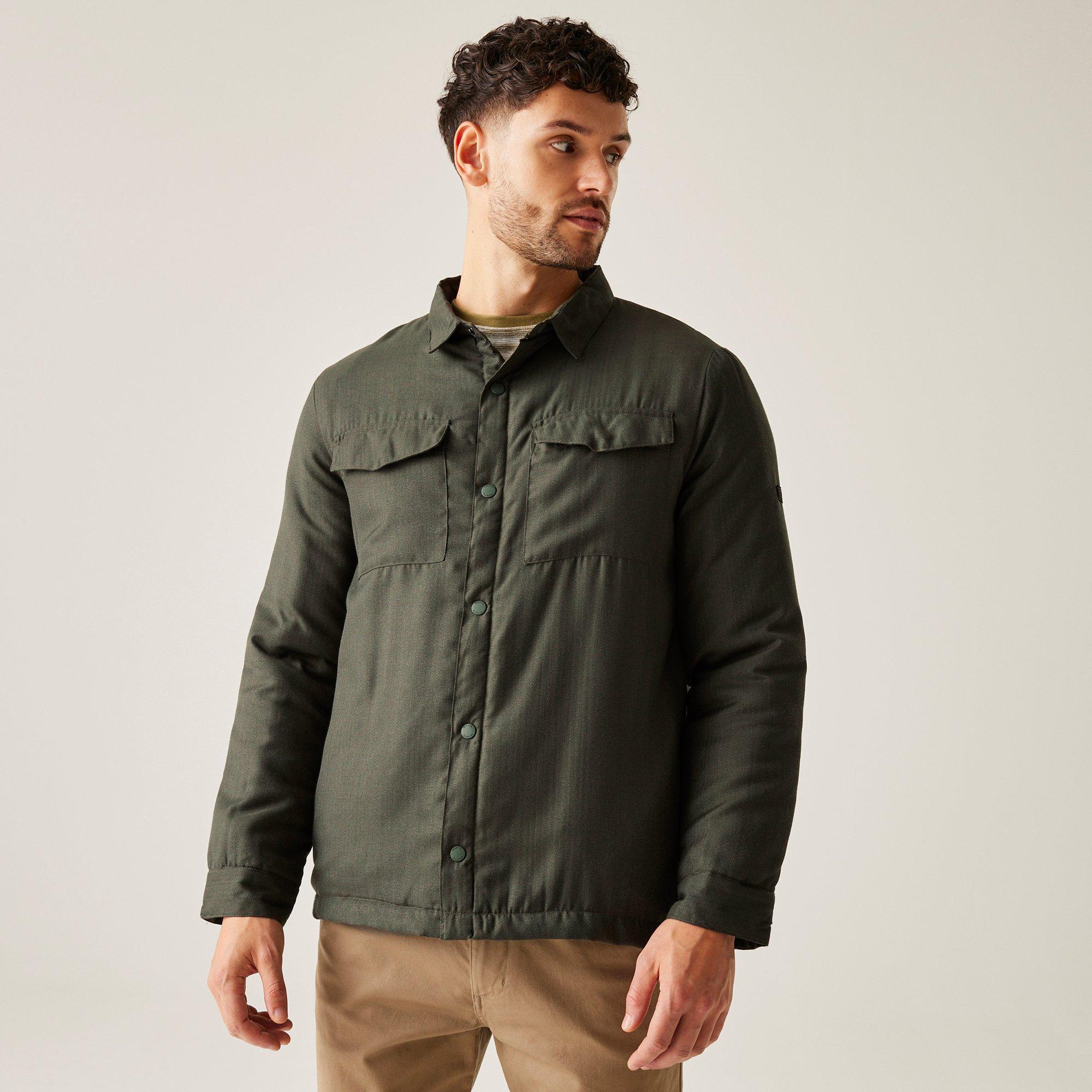 Bunda Regatta Dark Khaki 7337477 Men's Gawayne 1/4 Zip Fleece Top - 1