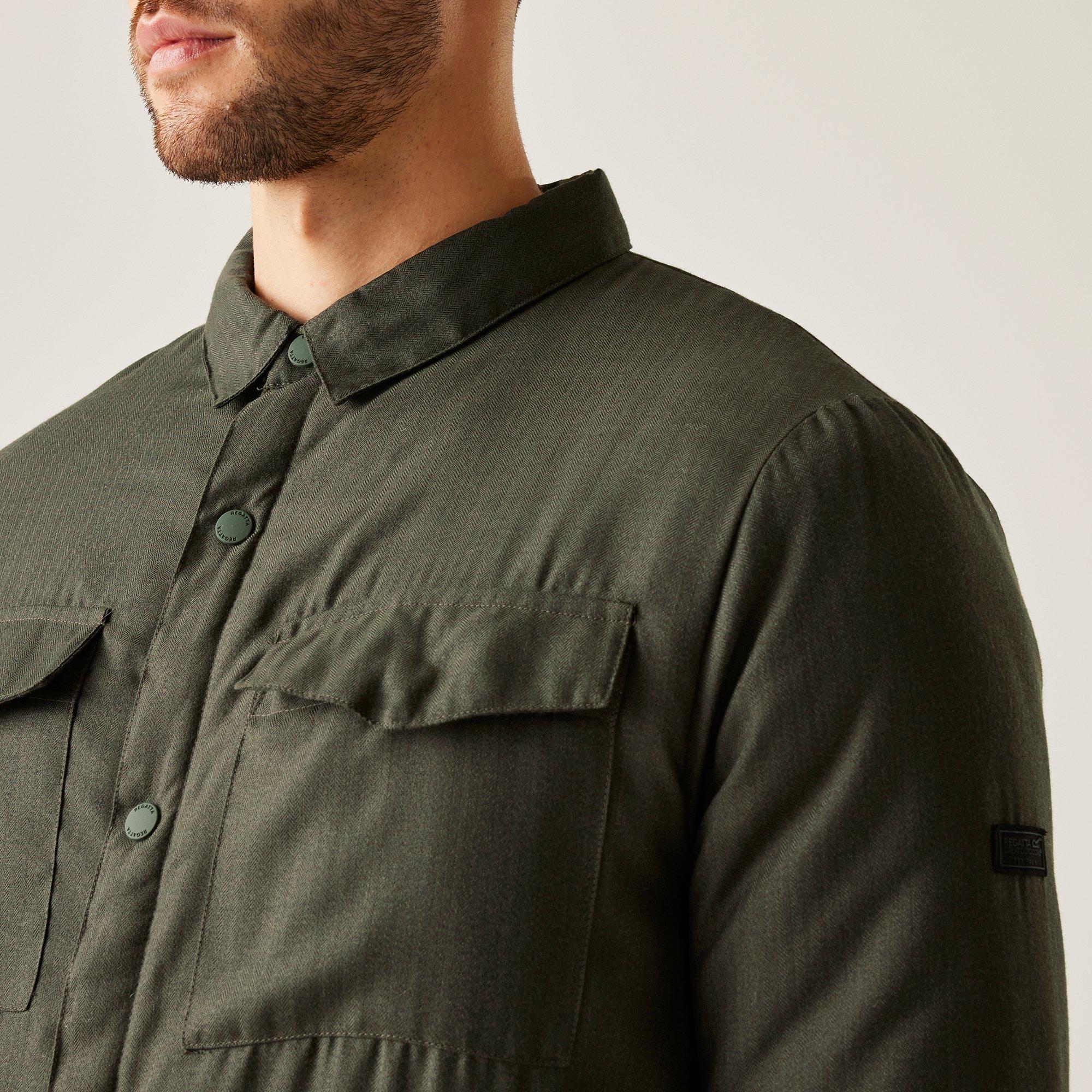 Bunda Regatta Dark Khaki 7337477 Men's Gawayne 1/4 Zip Fleece Top - 4