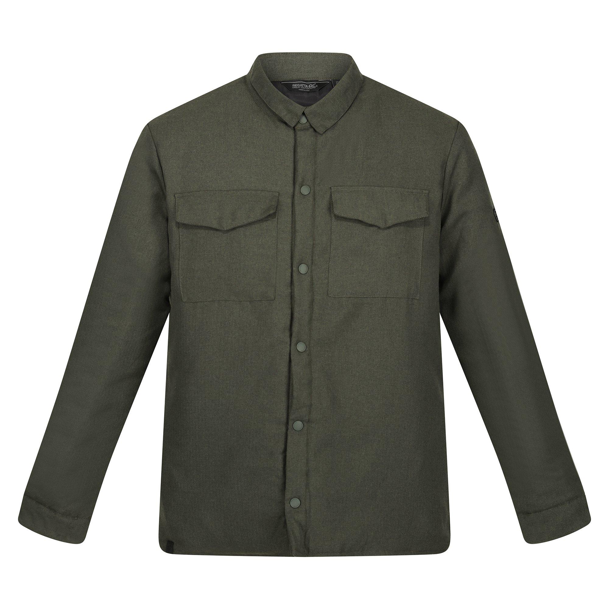 Bunda Regatta Dark Khaki 7337477 Men's Gawayne 1/4 Zip Fleece Top - 5