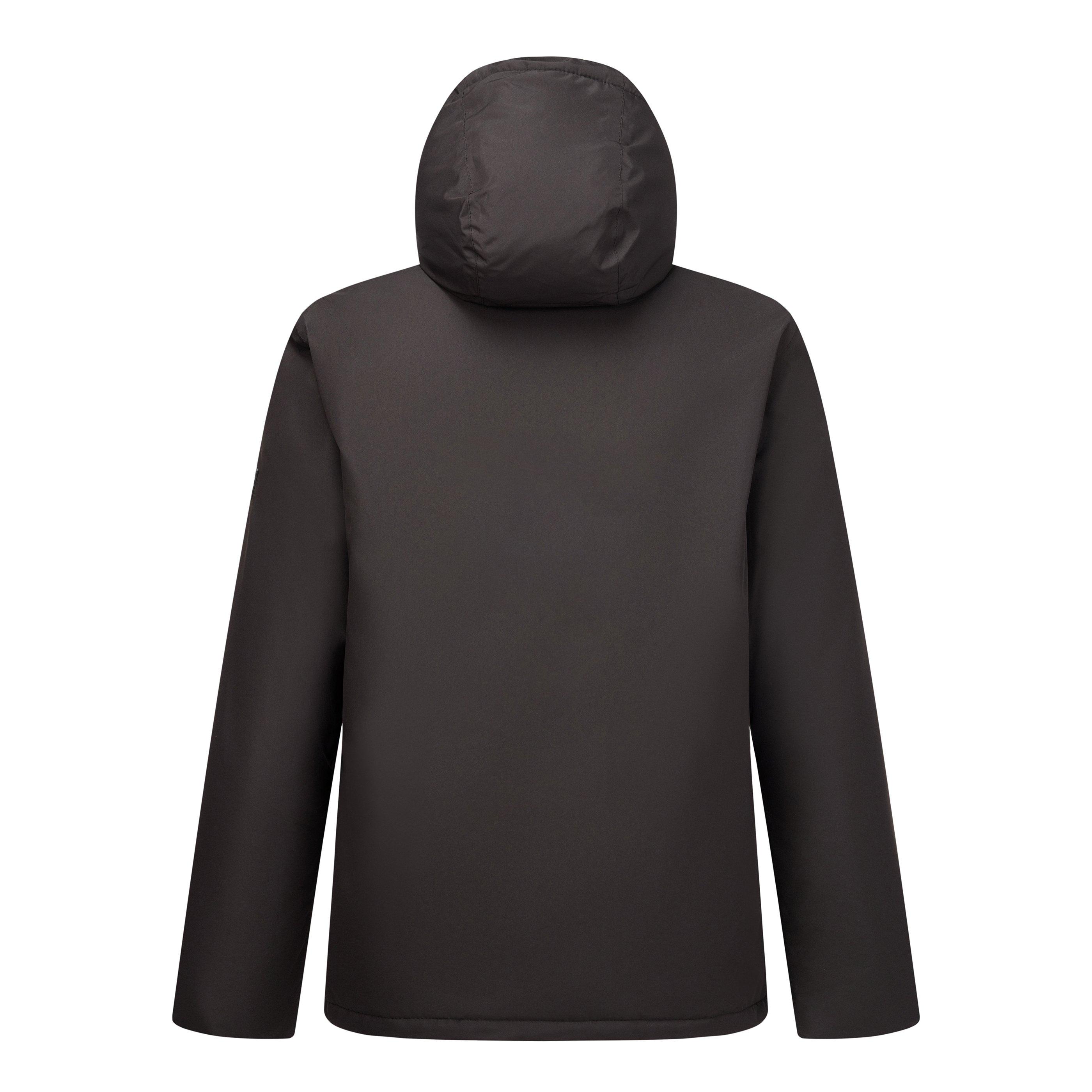 Bunda Regatta Black 6111882 Men's Frankie Full-Zip Hooded Puffer Jacket - 2