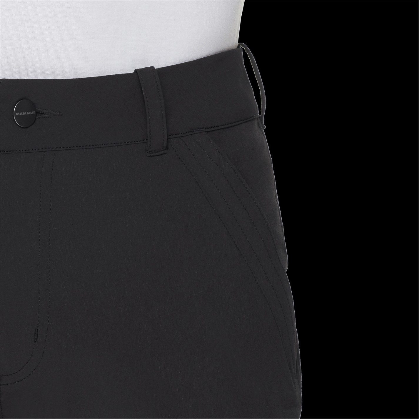 Kraťasy Mammut Black 4847966 Men's Hiking Walking Shorts - 1