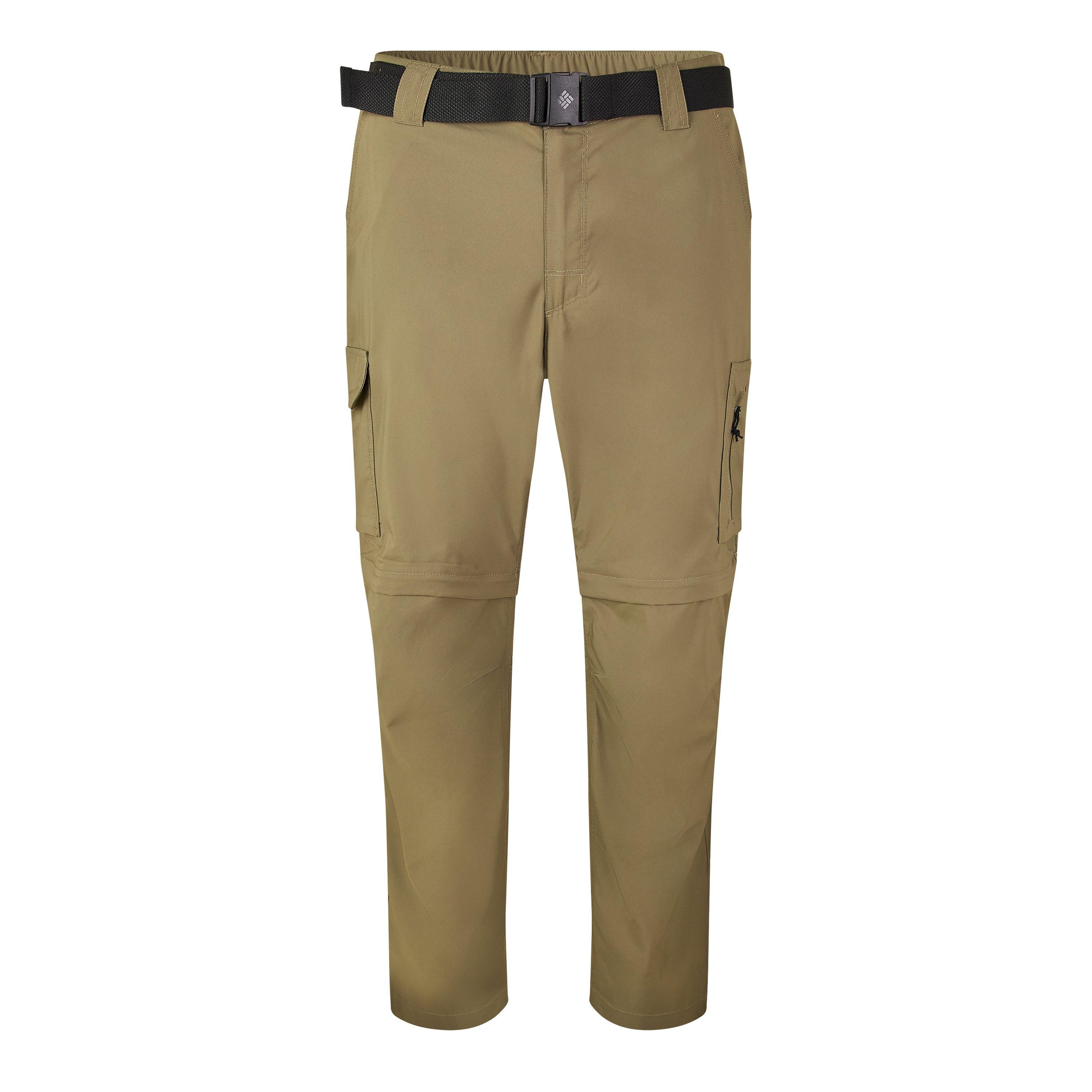 Nohavice Columbia Tusk 7120740 Men's Silver Convertible Zip Off Trouser - 1