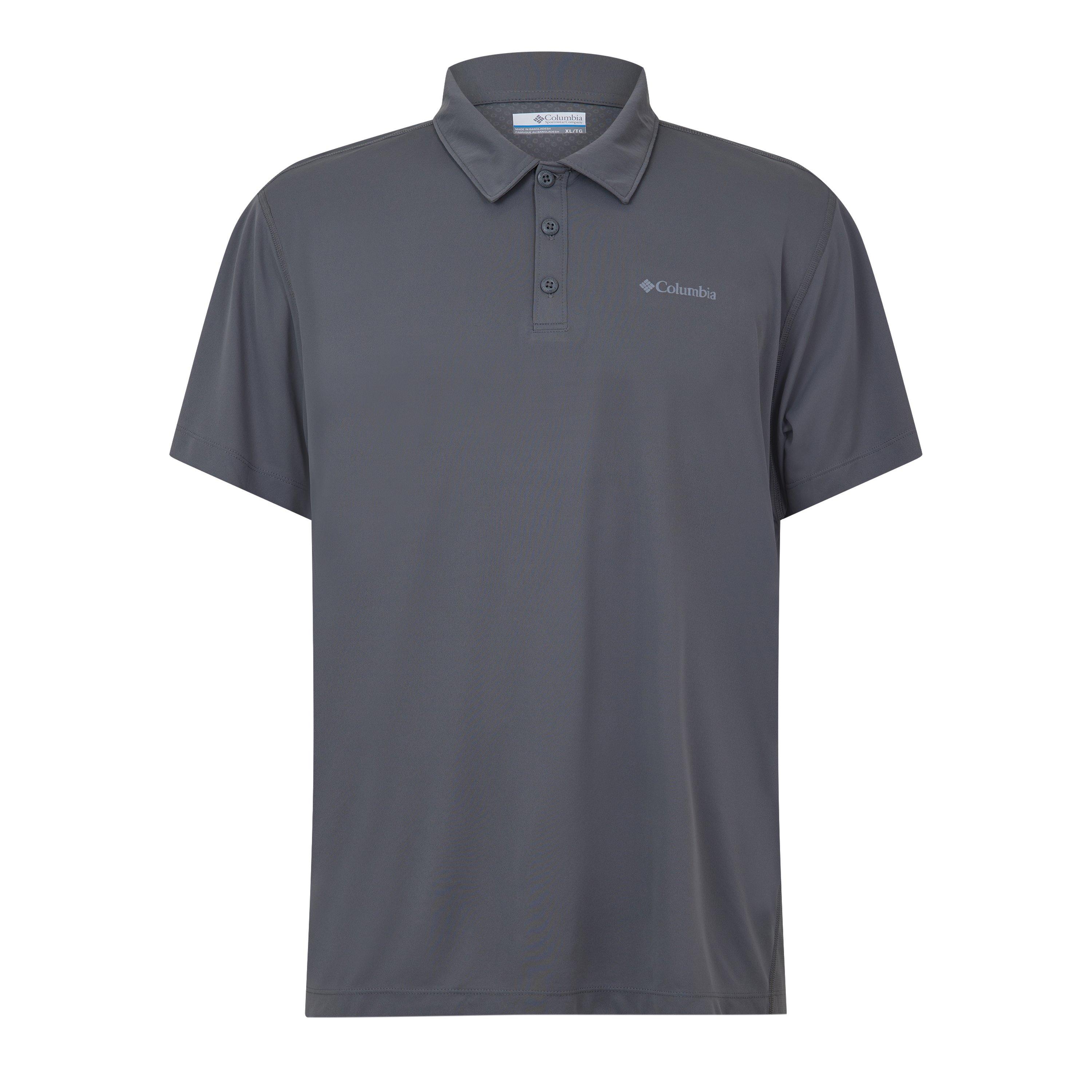 Tričko Columbia City Grey 4326179 Men's Zero Polo Short Sleeve Shirt - 1