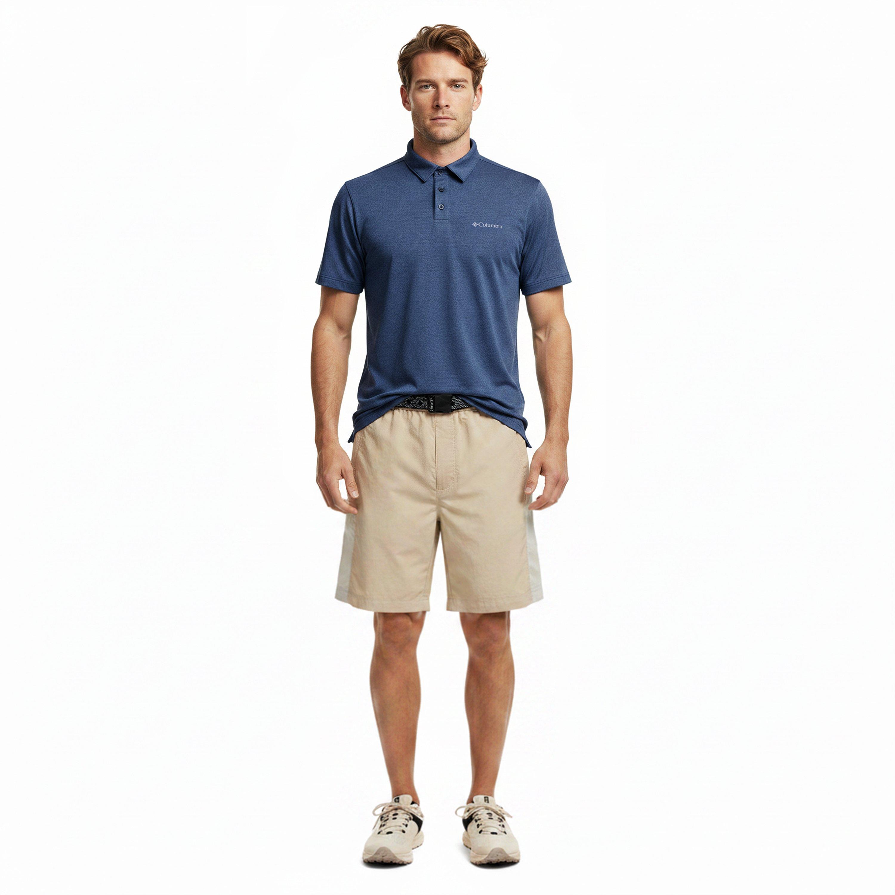 Tričko Columbia Stone Green 8070945 Men's Parsons Polo Short Sleeve Shirt - 5