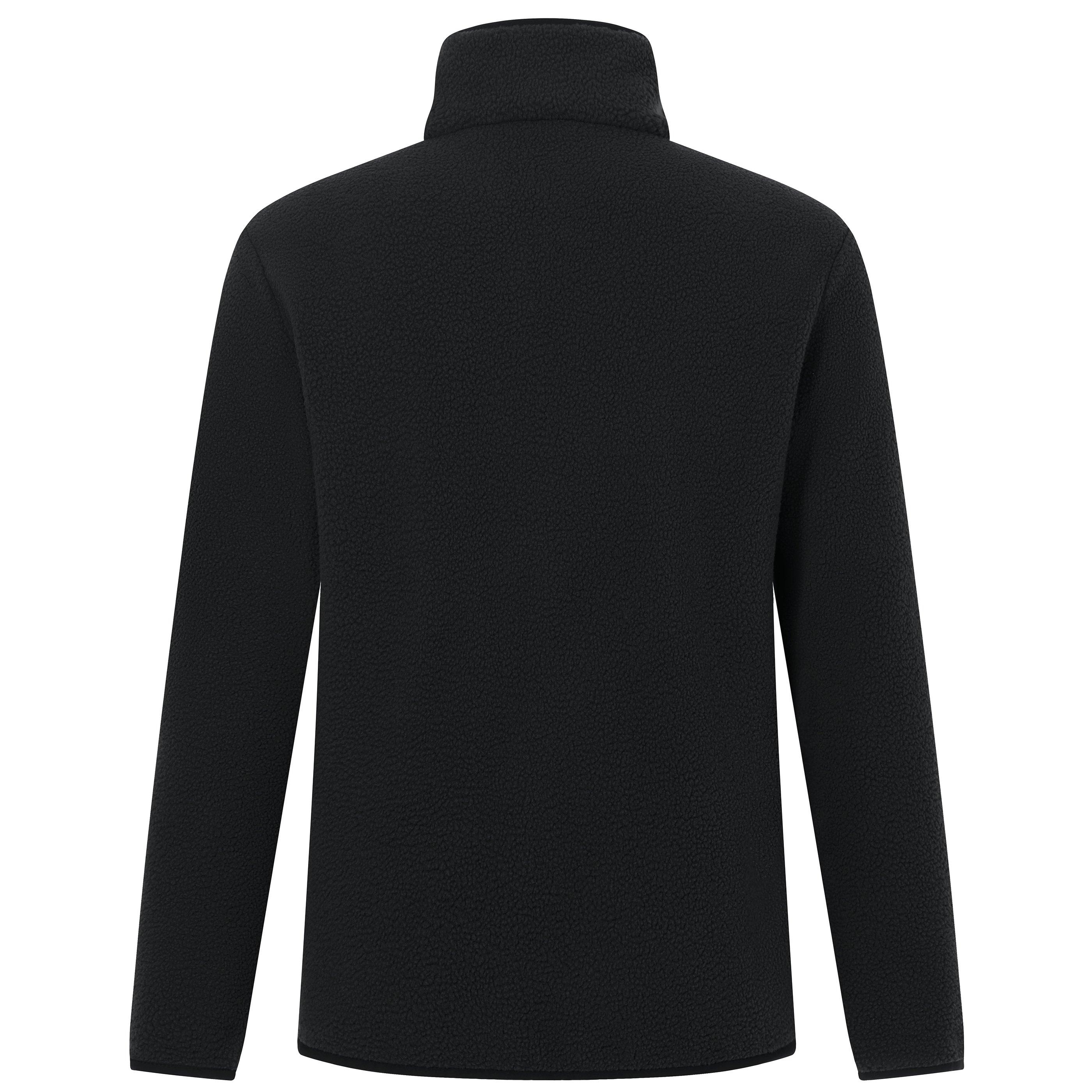 Bunda Regatta Black 8581031 Men's Frankie Borg Full-Zip Fleece Top - 2