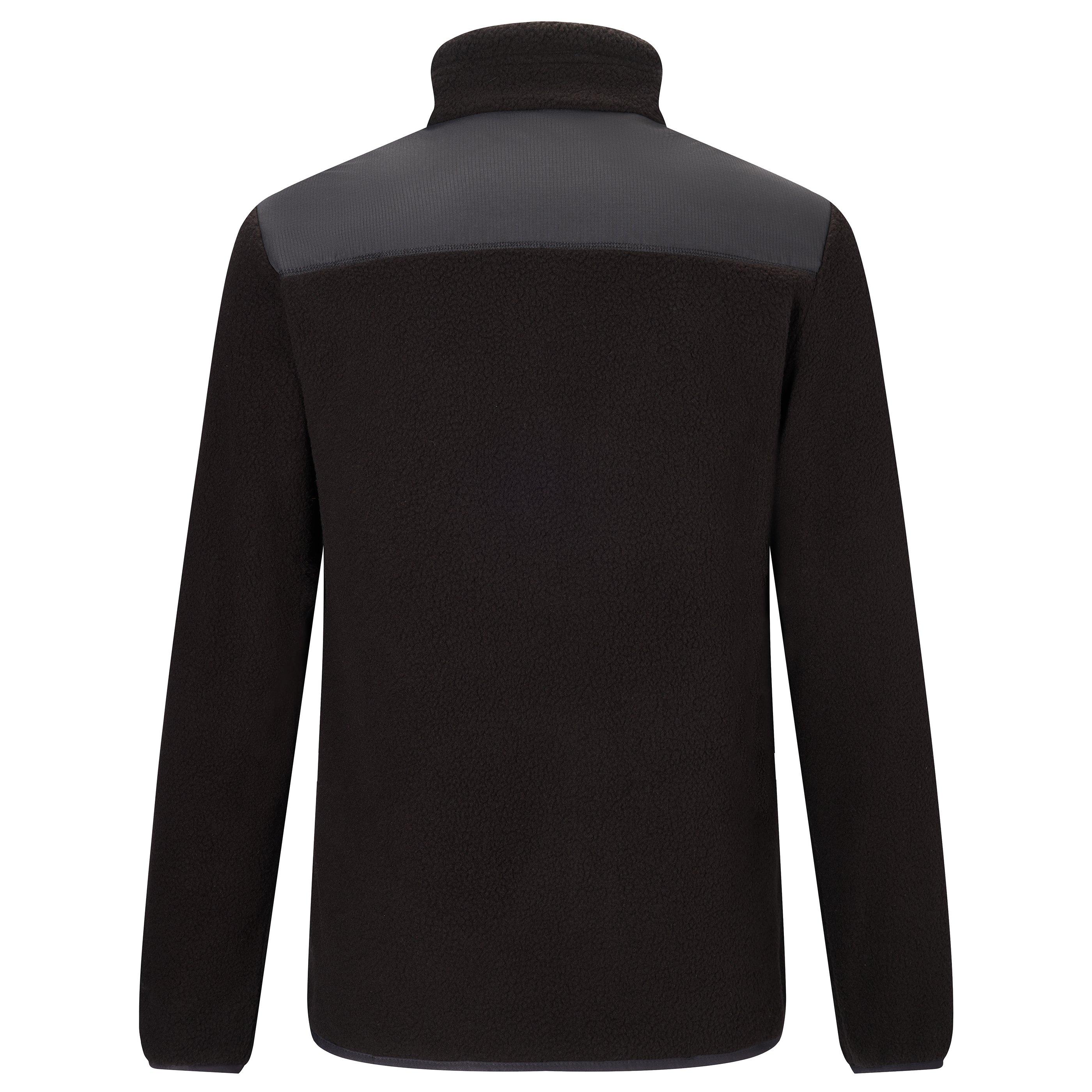 Bunda Regatta Black 9518873 Men's Morran Water-Resistant Full-Zip Fleece Top - 2