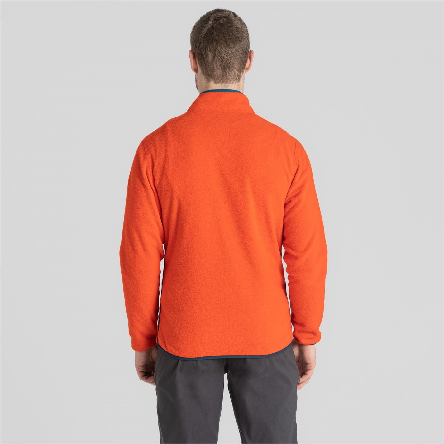 Bunda Craghoppers Macaw Red 4576956 Men's Crag Renu 1/4 Zip Fleece - 2