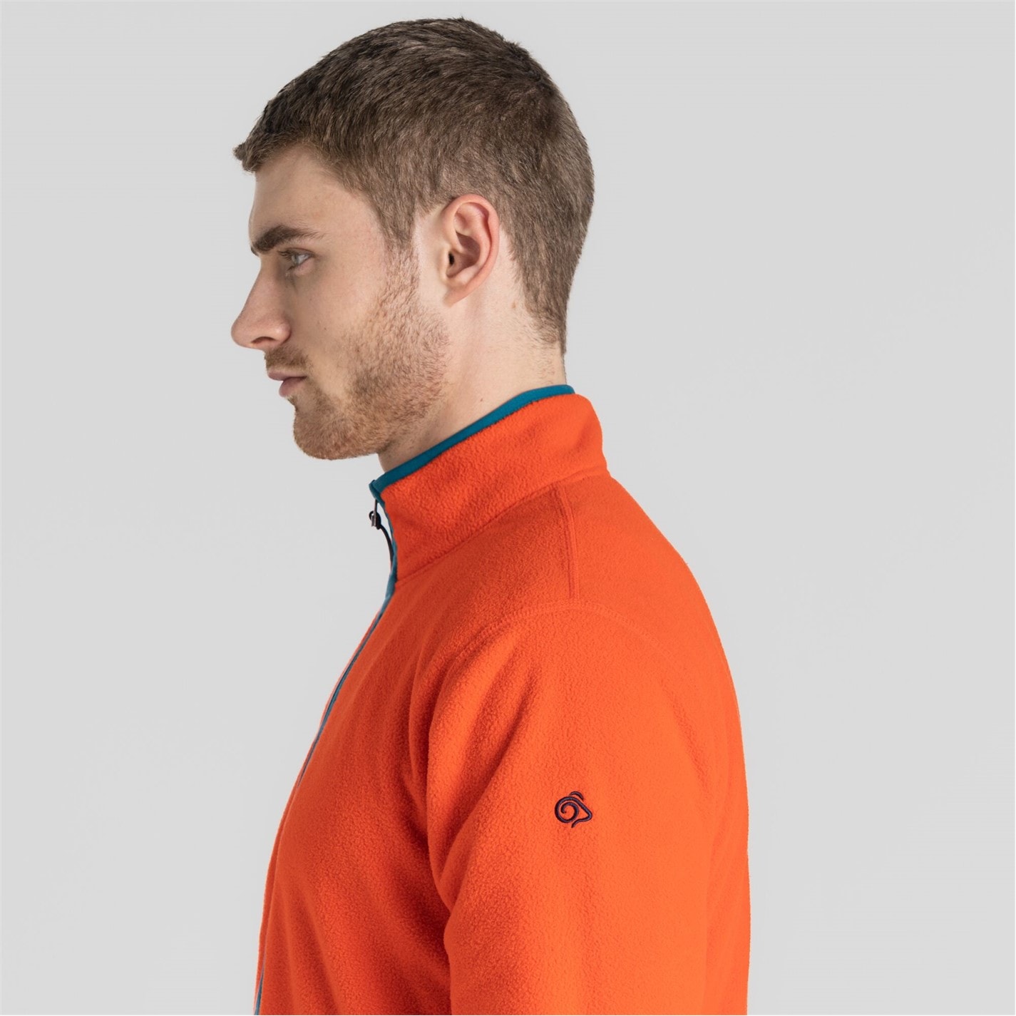 Bunda Craghoppers Macaw Red 4576956 Men's Crag Renu 1/4 Zip Fleece - 6