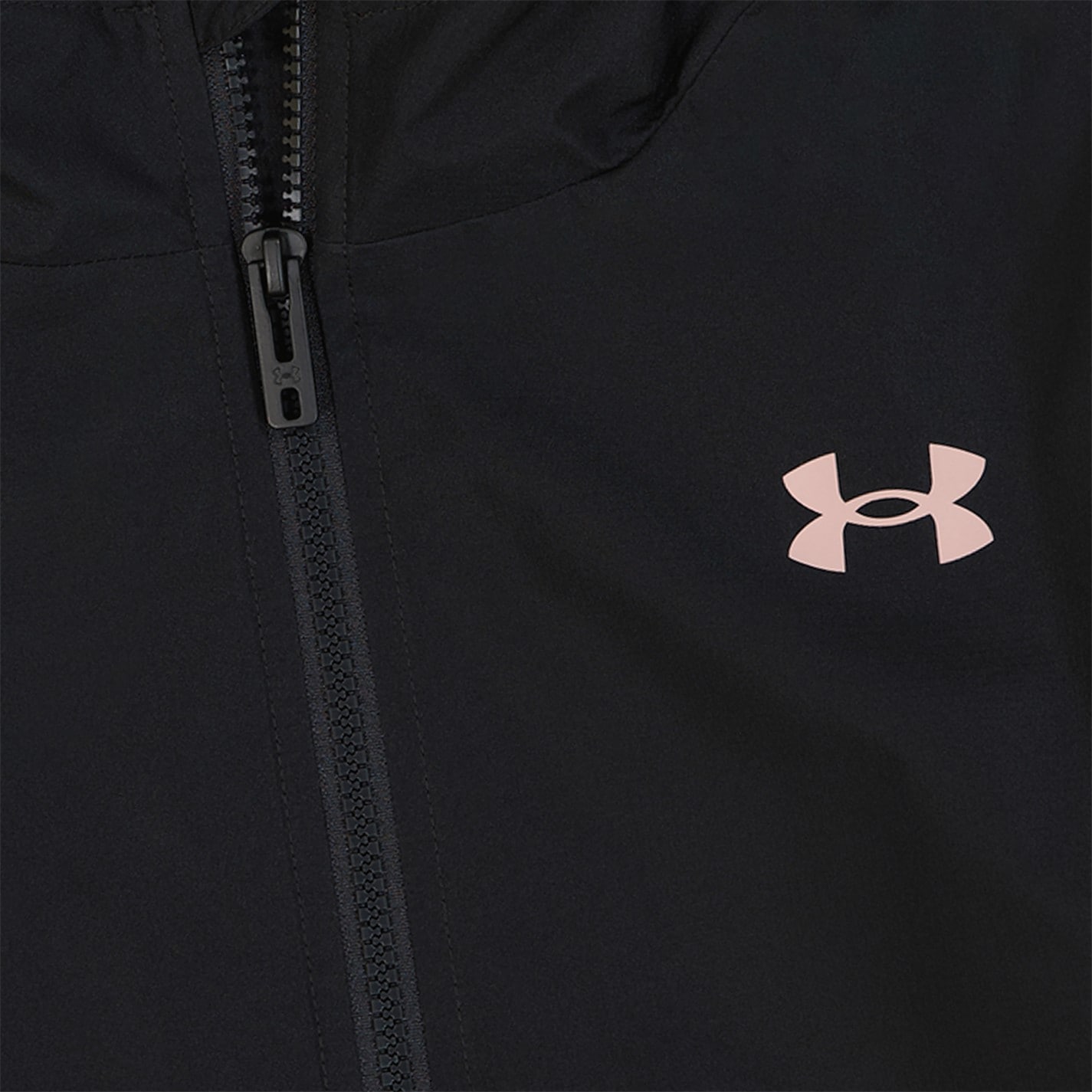 Under Armour Black 6125312 Kids' Weatherproof Lightweight Rain Anorak - 5