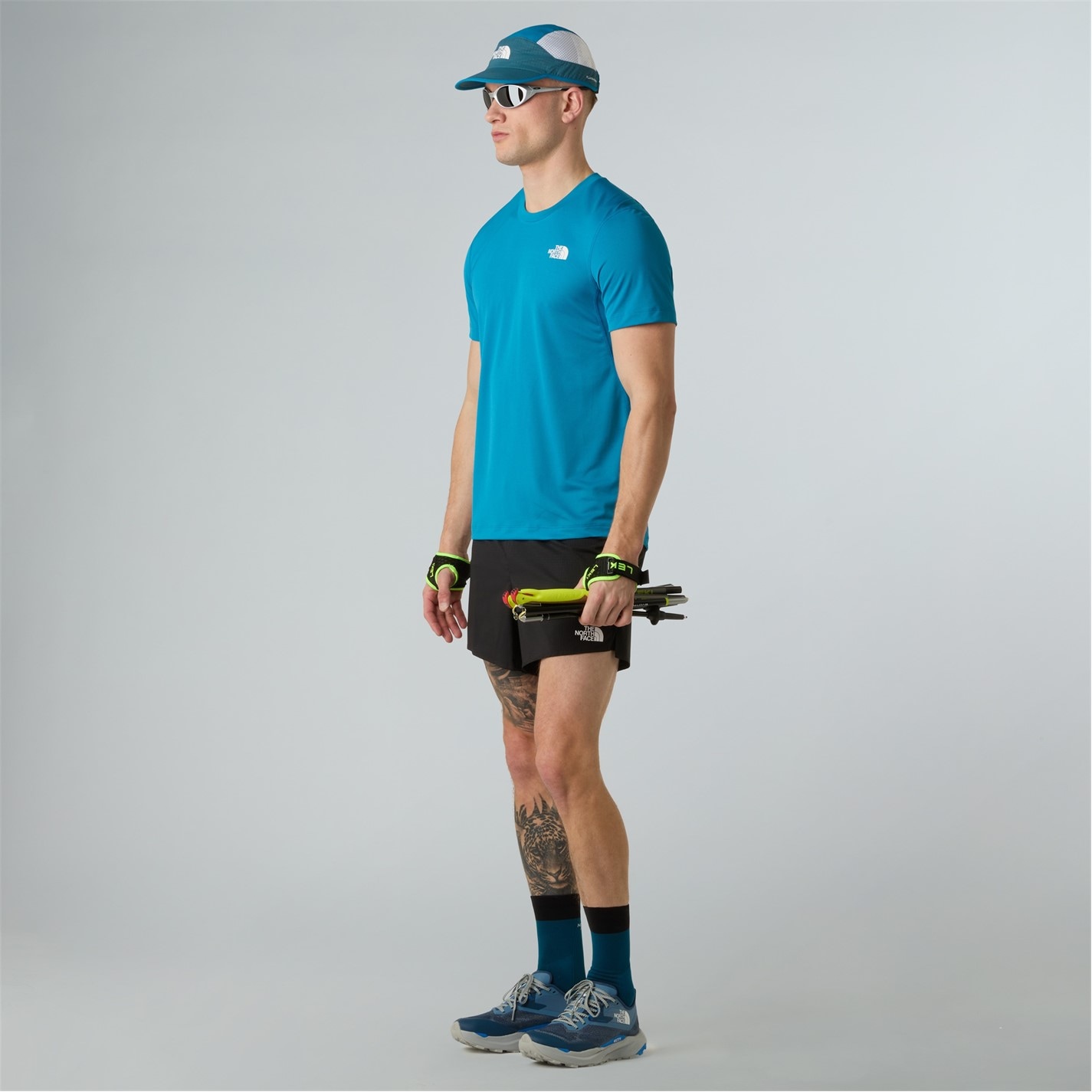 Tričko The North Face Dusk Blue 8429853 Men's Lightbright Short-Sleeve Performance T-Shirt - 4