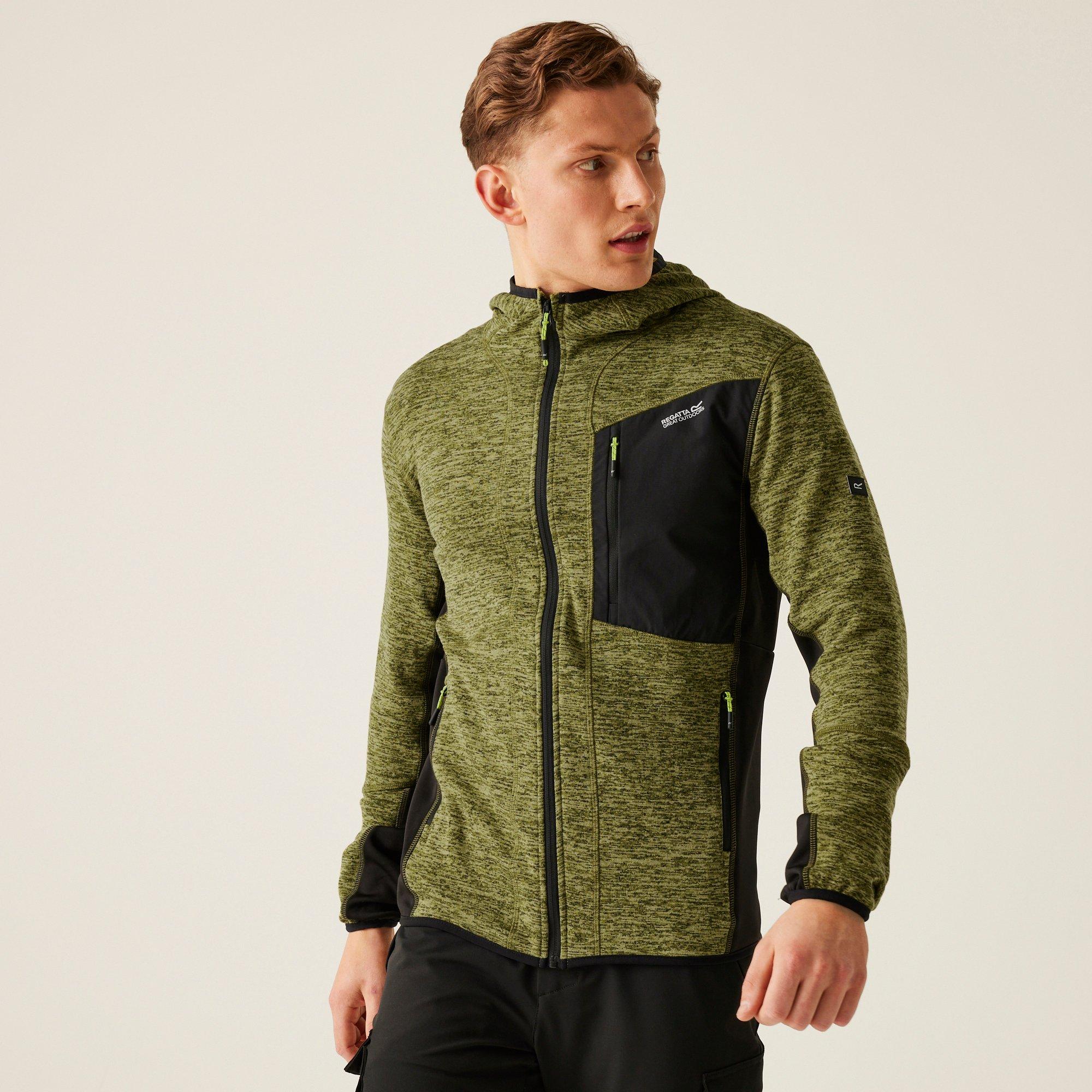 Mikina Regatta Olive Night 7769892 Men's Alven Full-Zip Fleece - 1