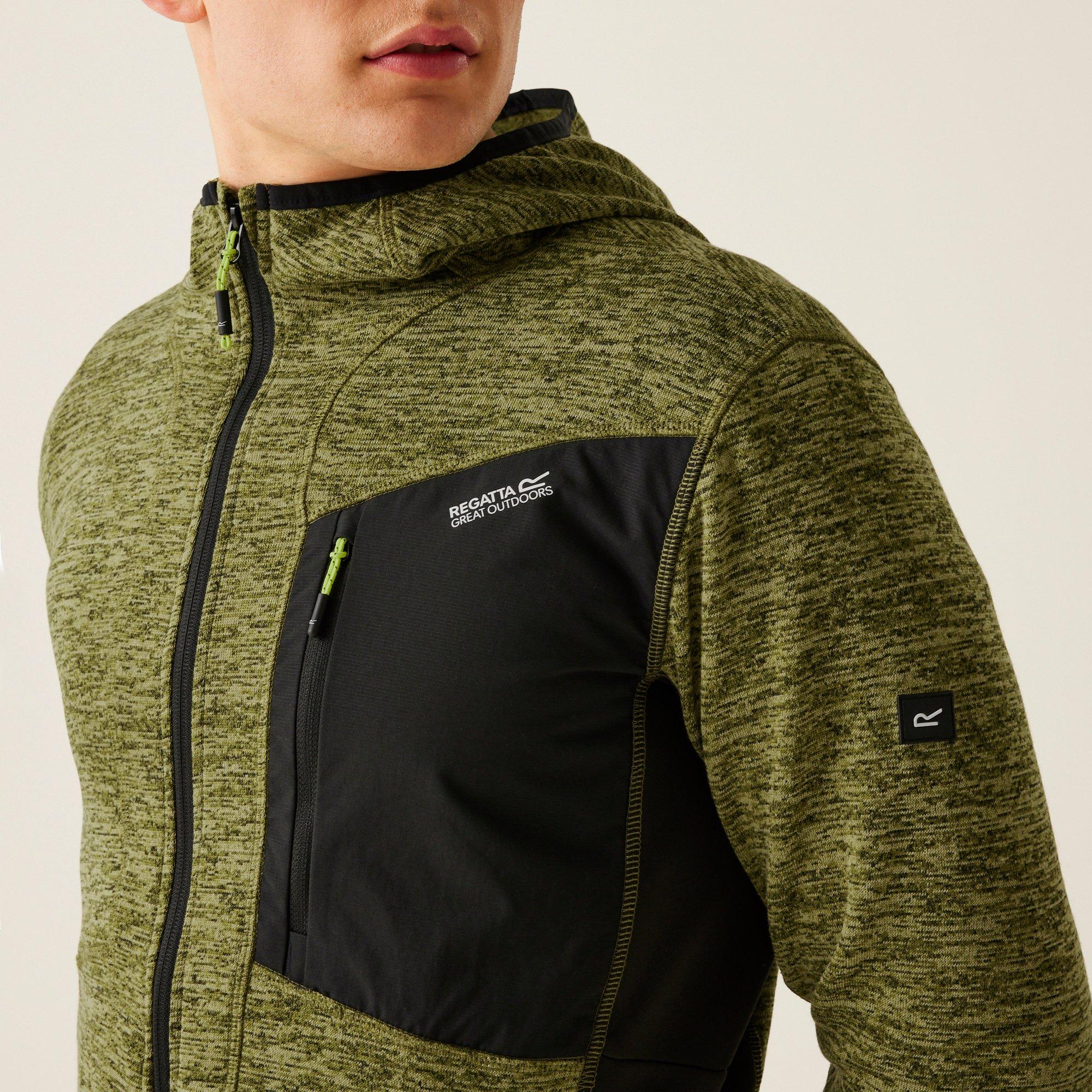 Mikina Regatta Olive Night 7769892 Men's Alven Full-Zip Fleece - 4