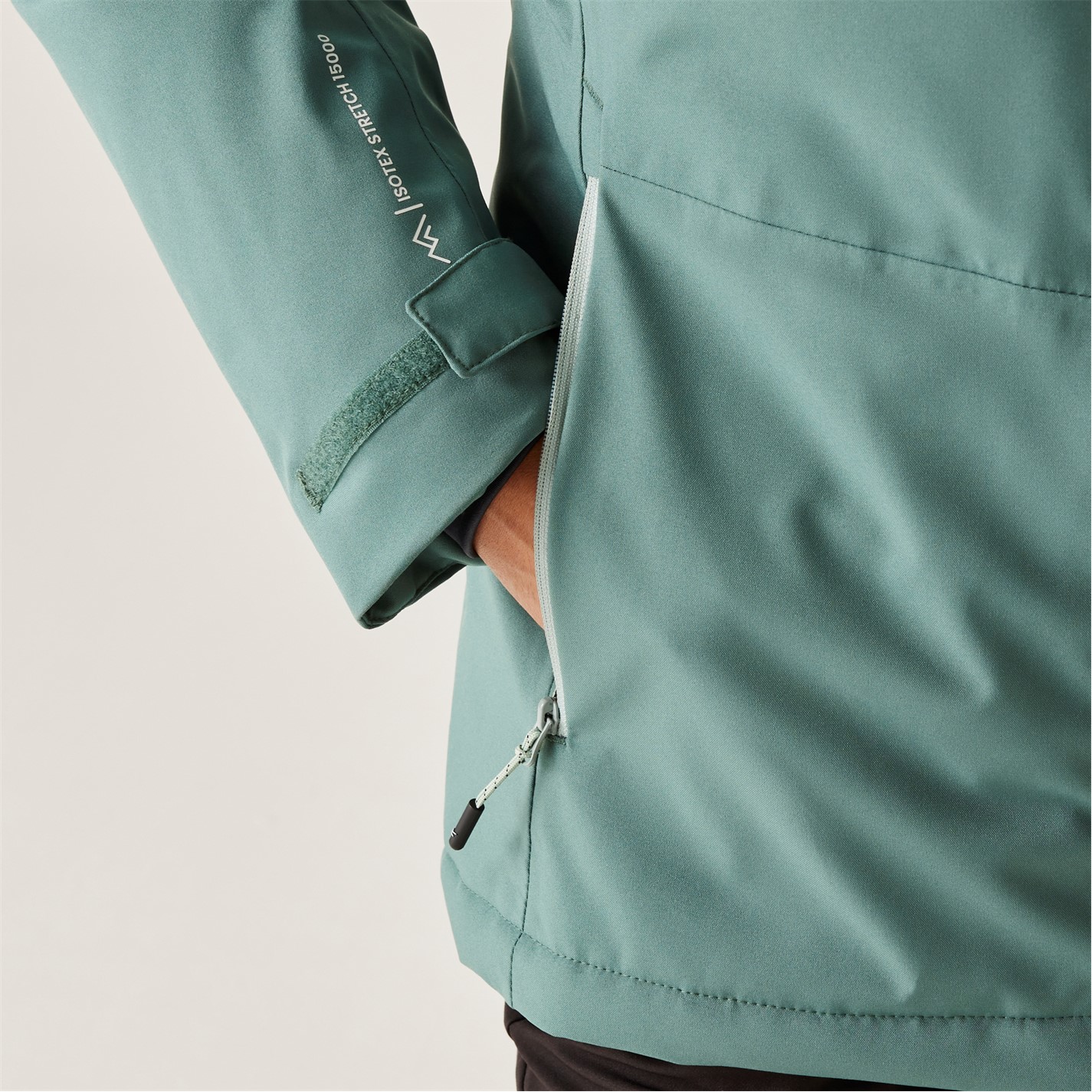 Bunda Regatta Spruce Green 7278695 Womens Highton Stretch Insulated Long Sleeve Waterproof Jacket - 4