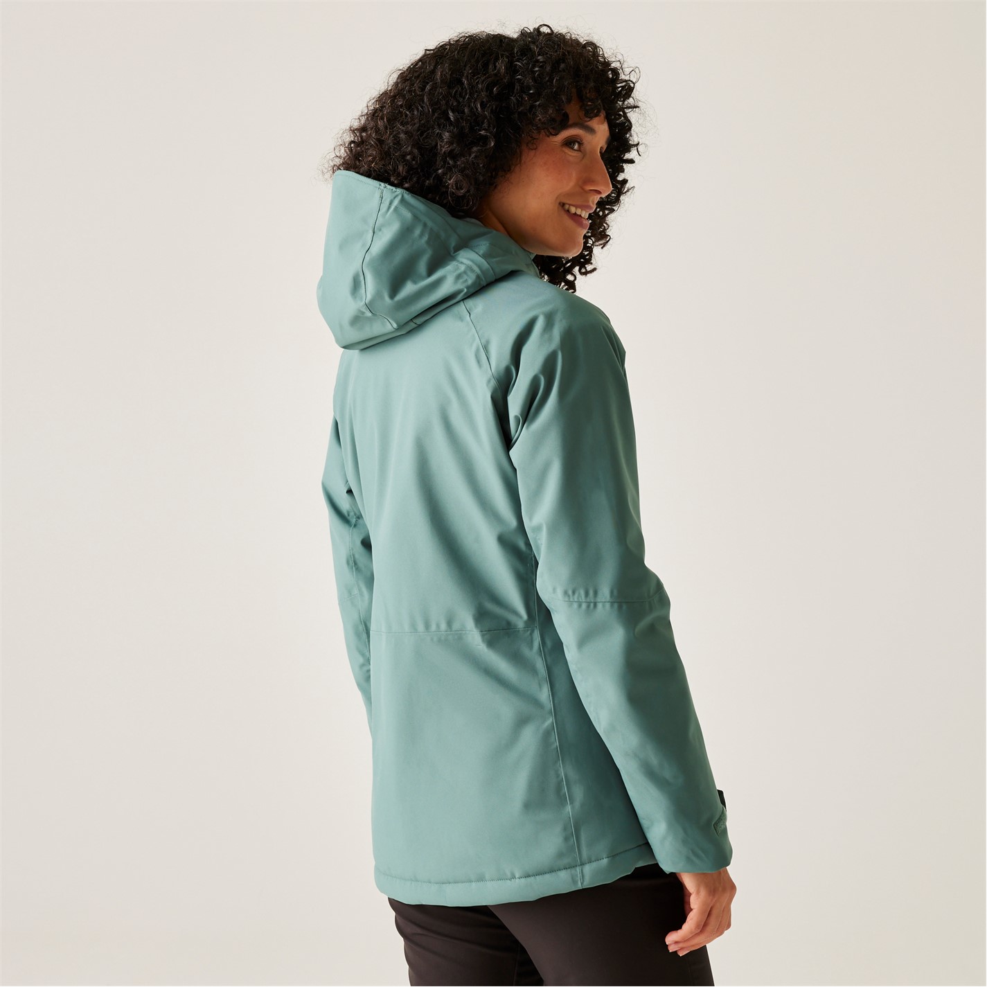 Bunda Regatta Spruce Green 7278695 Womens Highton Stretch Insulated Long Sleeve Waterproof Jacket - 6