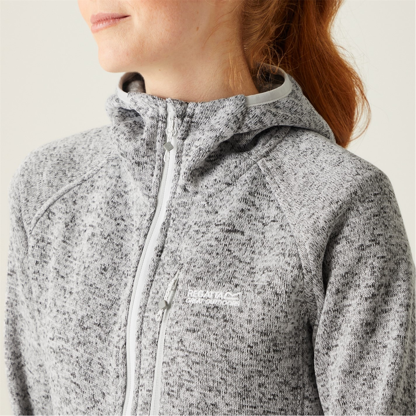Mikina Regatta Cyberspace 2963694 Womens Hood Newhill Full-Zip Fleece - 4