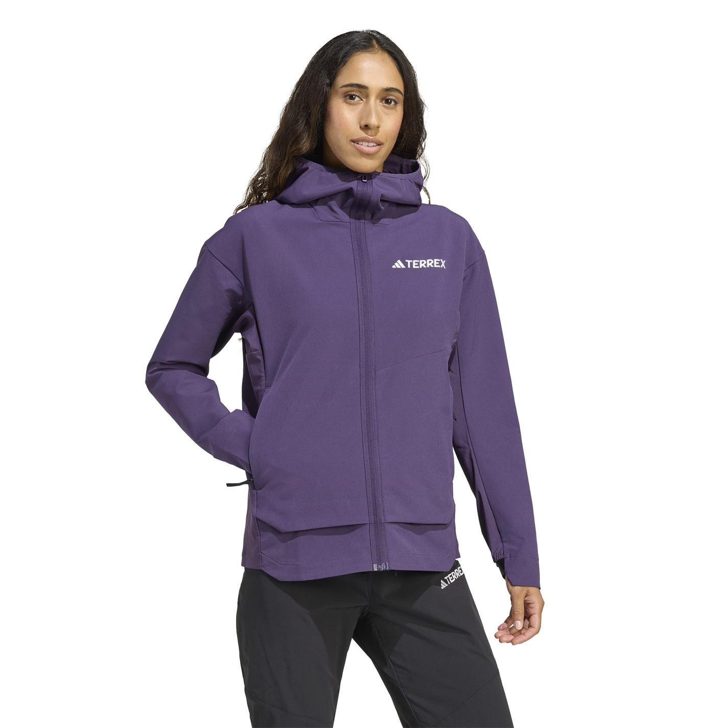 Dámska bunda adidas Plum 4322755 Women's Terrex Multi Hiking Softshell Jacket - 6