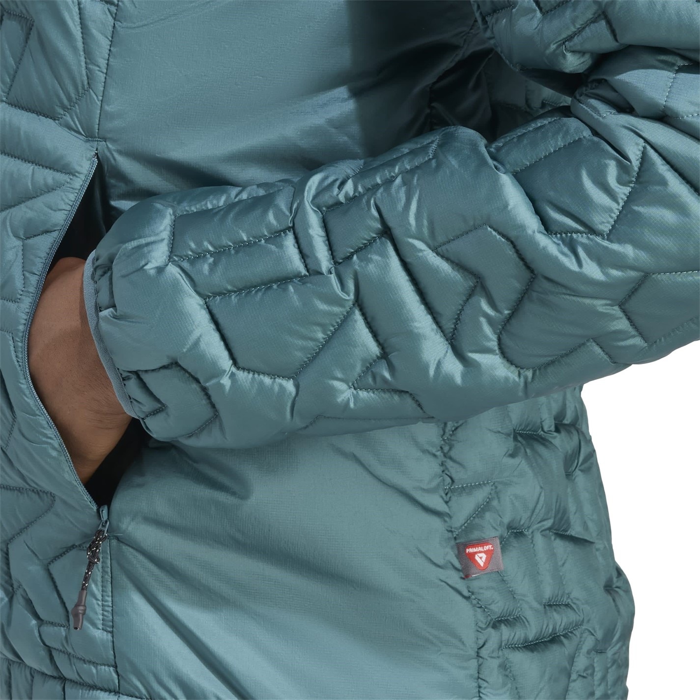 Bunda adidas Teal 941619 Women's Xperior PrimaLoft Water-Repellent Packable Insulated Puffer Jacket - 5
