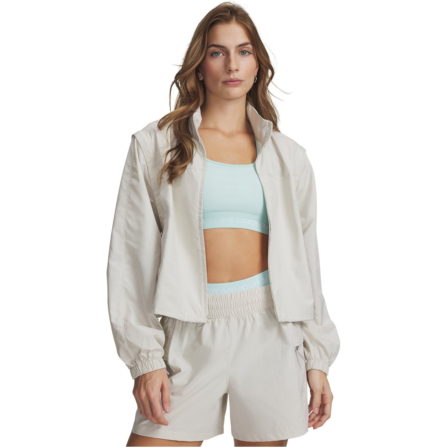 Tričko Under Armour Summit White 8007231 Women's Hike UPF Long Sleeve Performance T-Shirt - 3